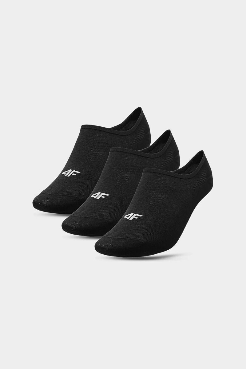 4F Casual 3-PACK Socks Black