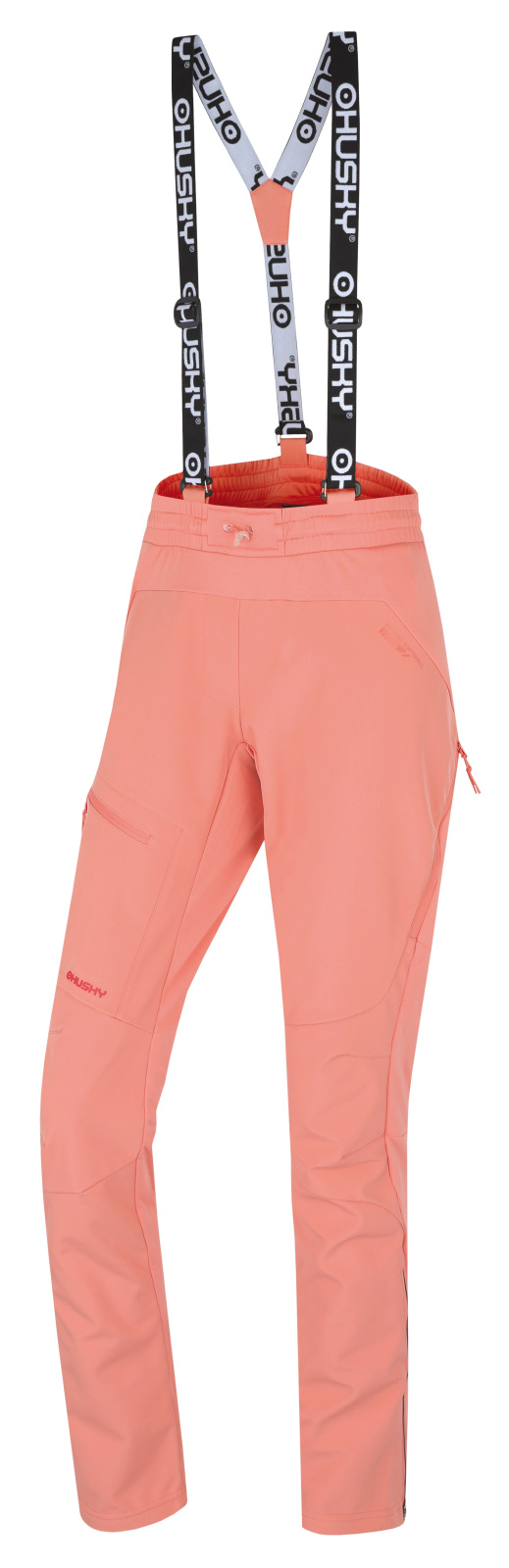 Women's outdoor pants HUSKY Kixees L light orange