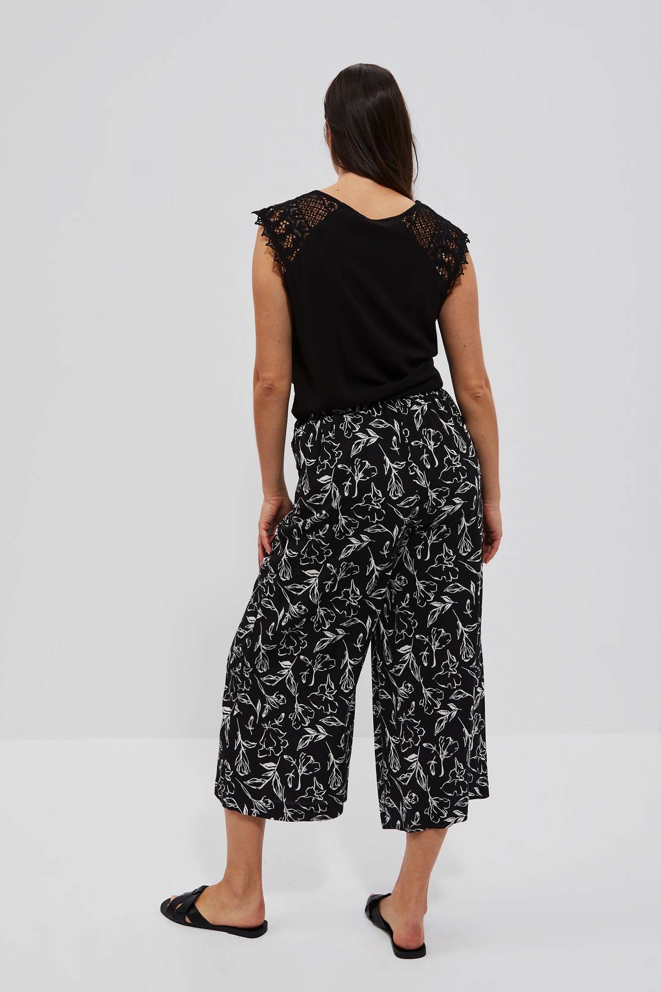 Marisse Women's Trousers L-Sp-4024 Black