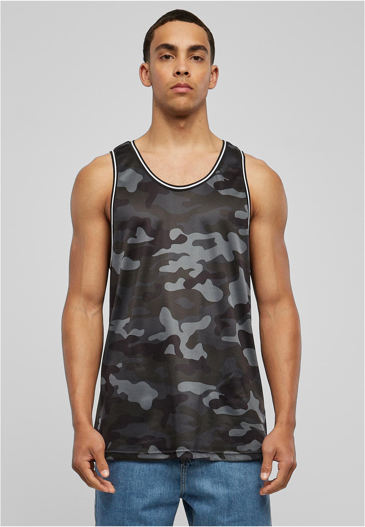 Camo Mesh Tanktop Darkcamo