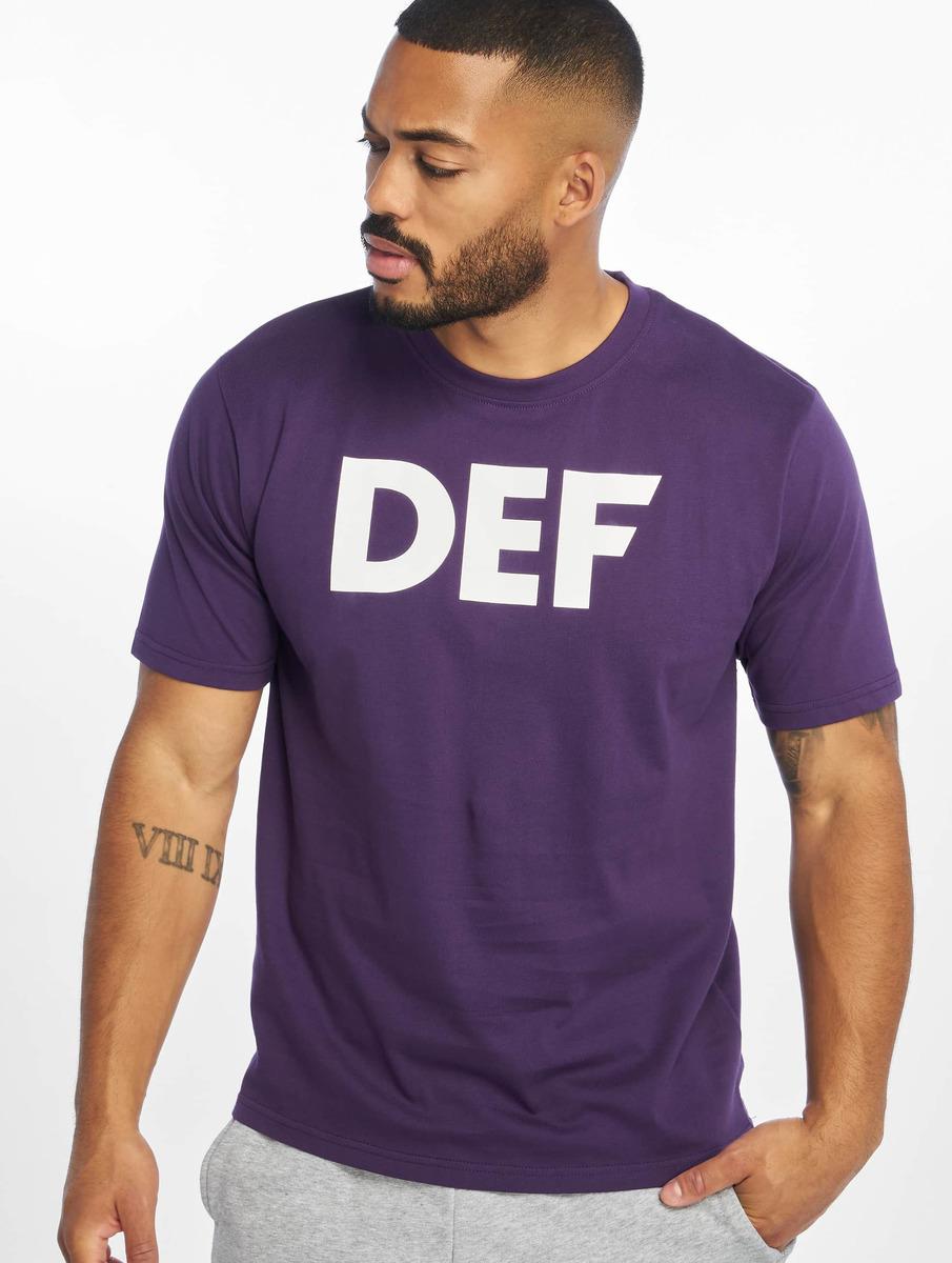 Levně Pánské tričko DEF Her Secret - fialové
