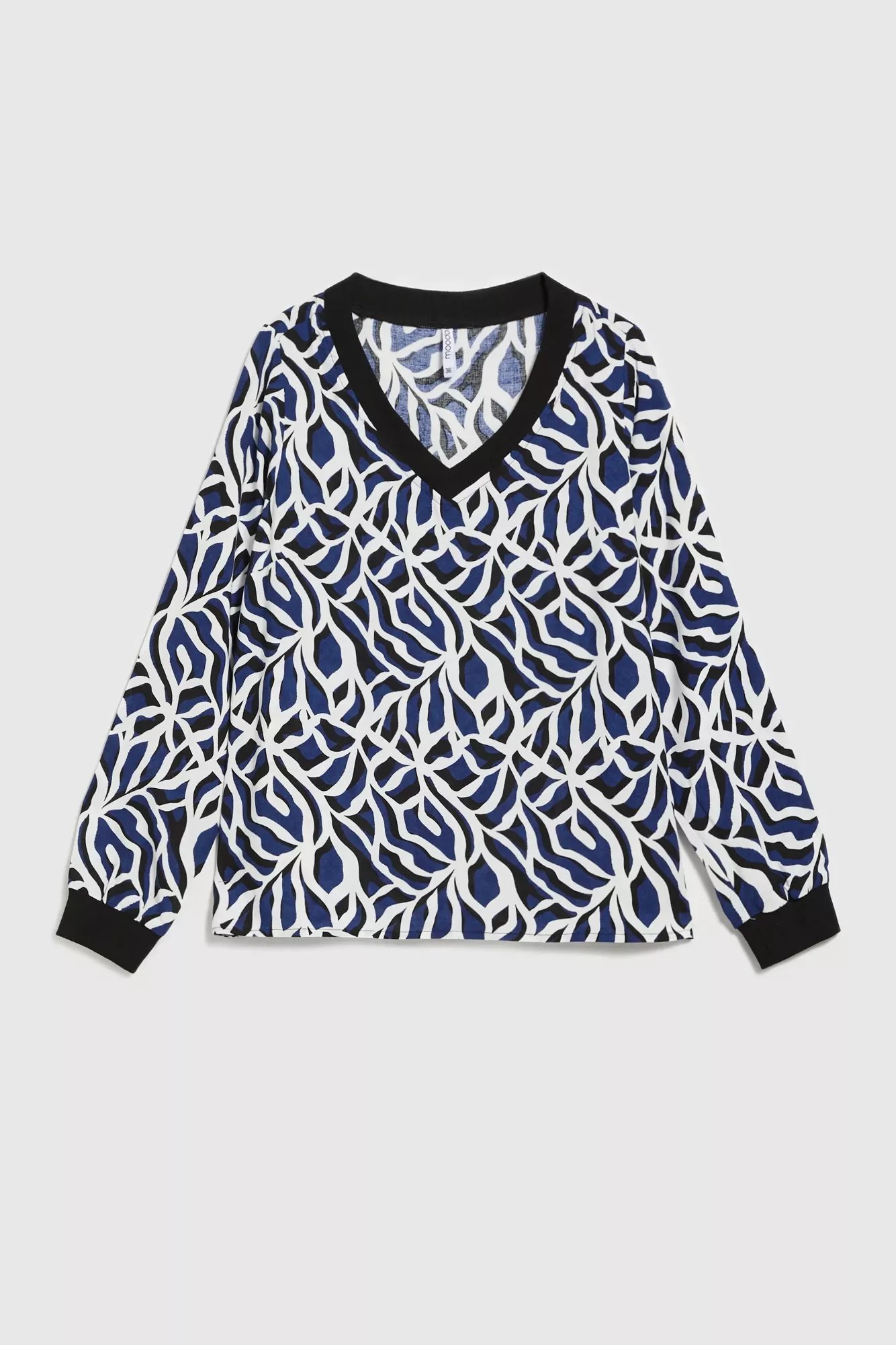 Navy blue women's blouse