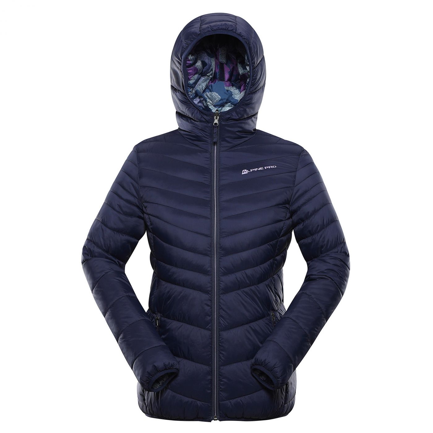 Women's Reversible Jacket Hi-therm ALPINE PRO EROMA Mood Indigo Variant Pd