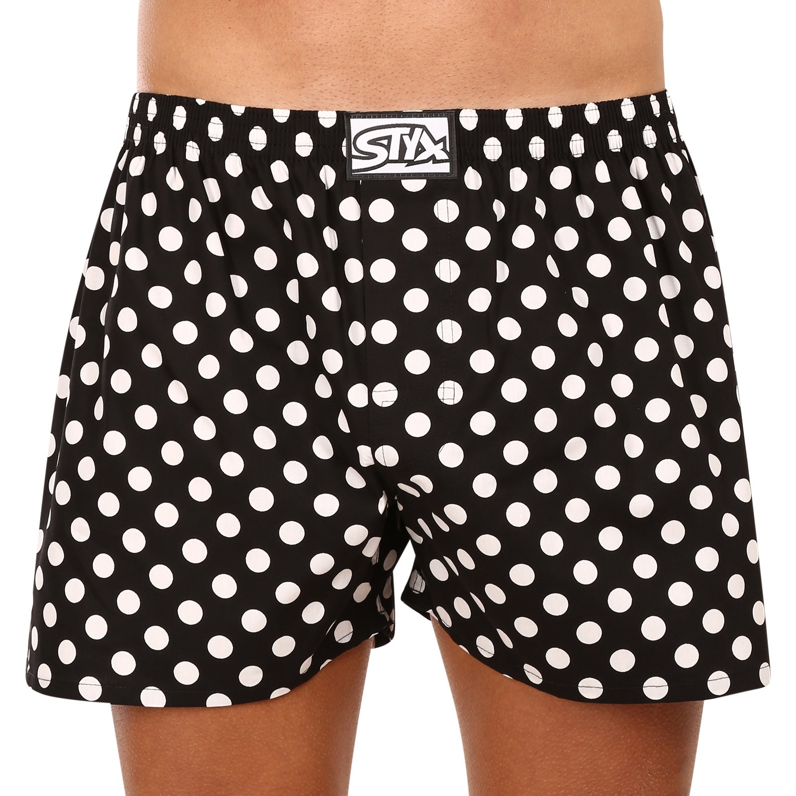 Men's Briefs Styx Art Classic Rubber Polka Dots