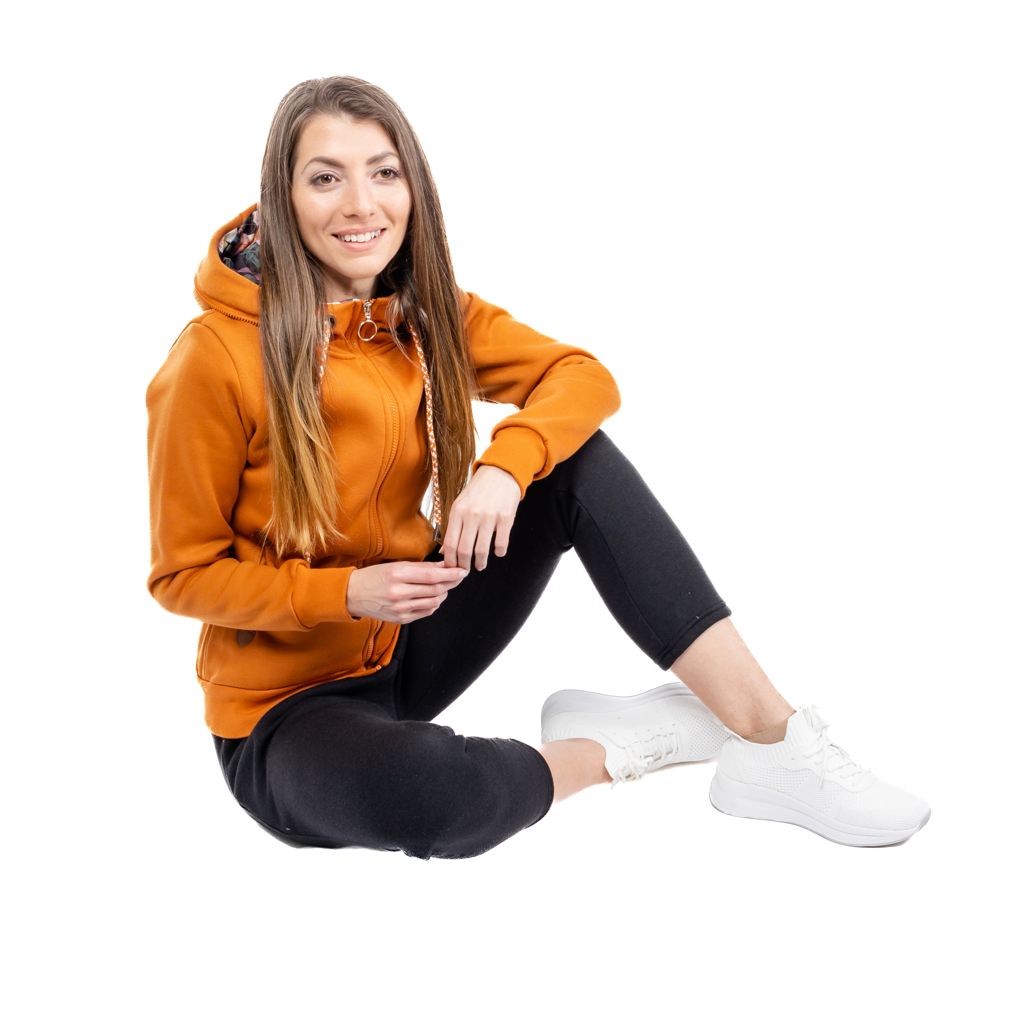 Women&#039;s tracksuit GLANO - orange