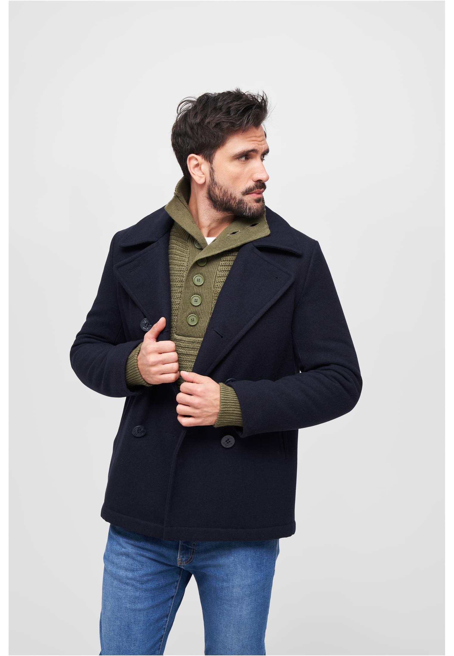 Brandit Pea Coat navy