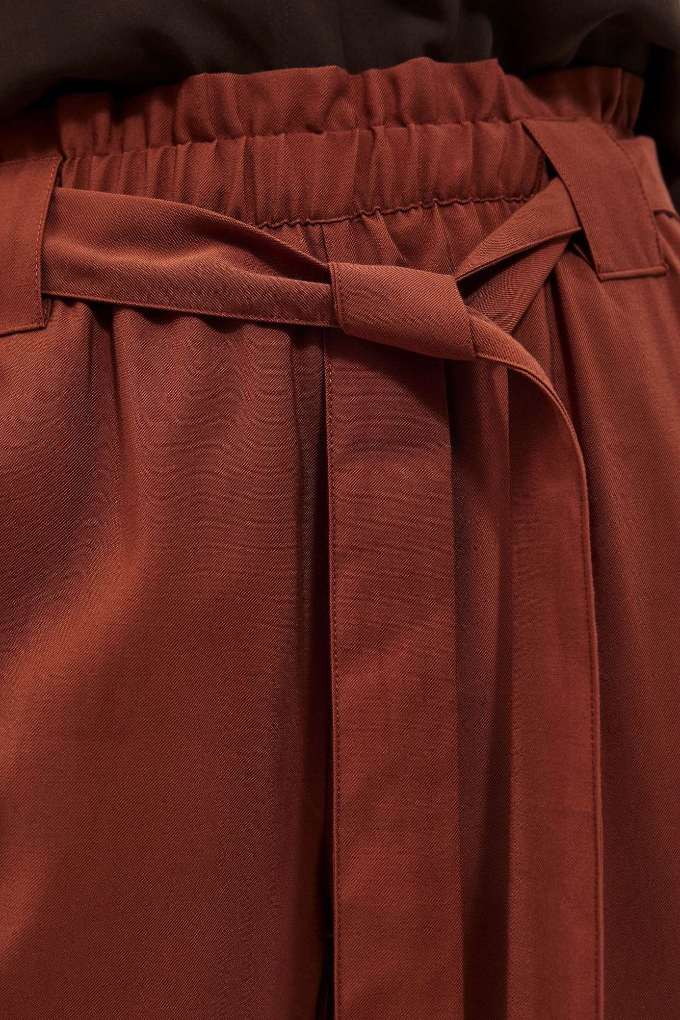 Marisse Women's Trousers L-Sp-4012 Brown