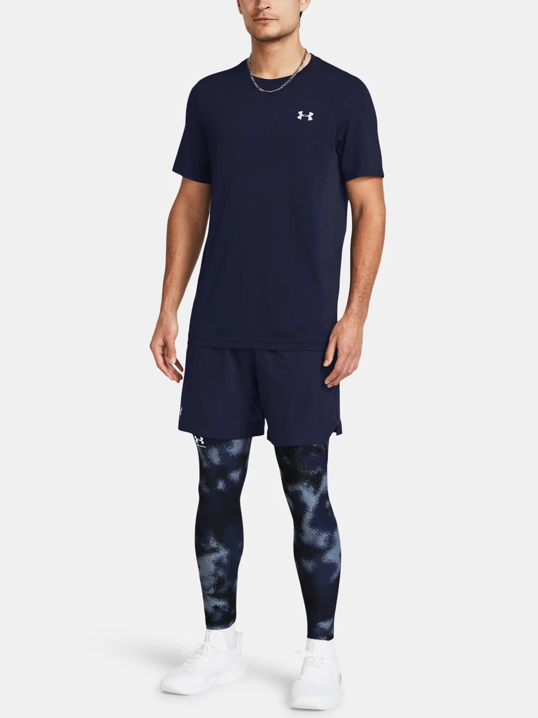 Men's Leggings Under Armour HG Armour Printed Lgs