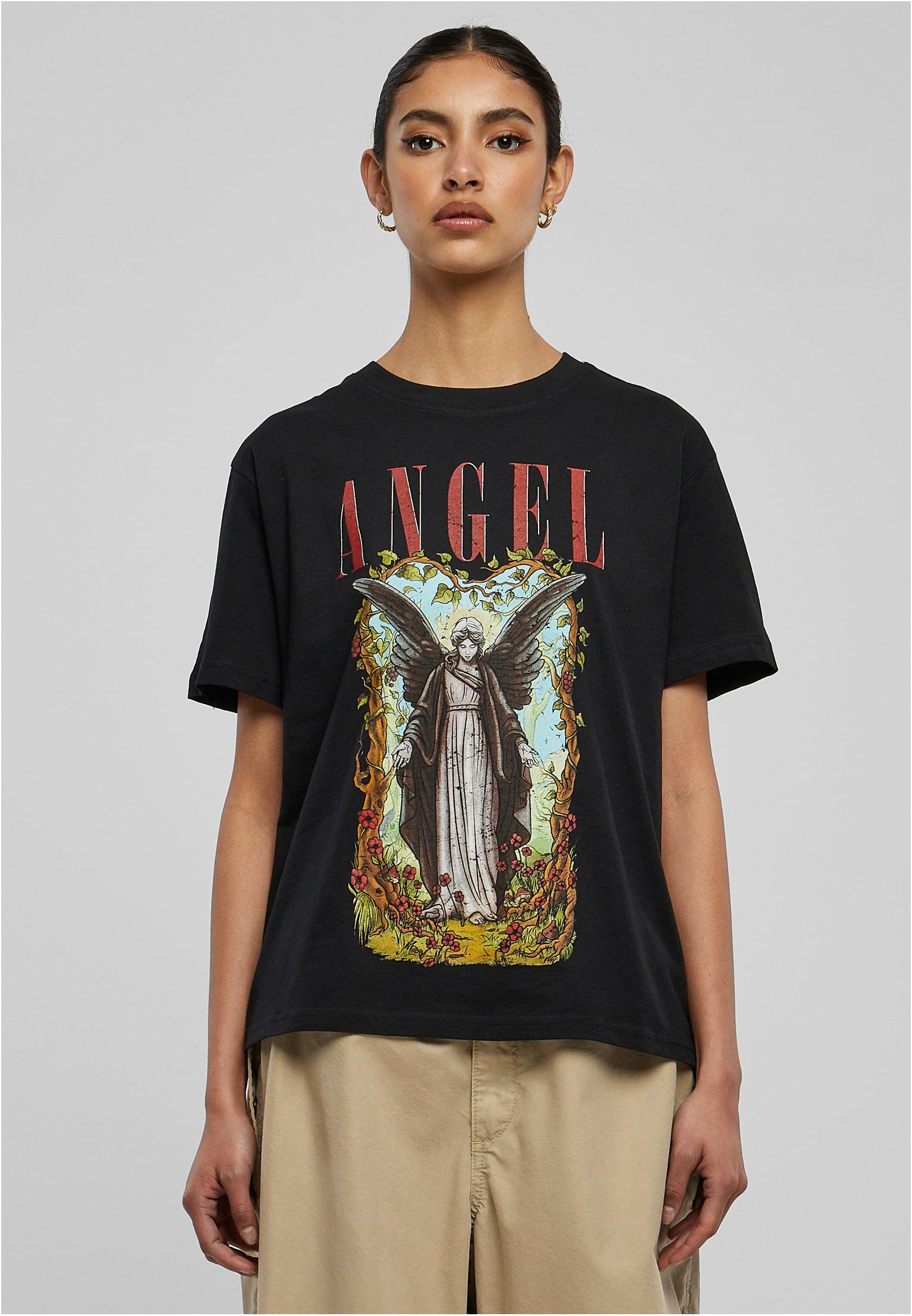 Dámské tričko Angel černé