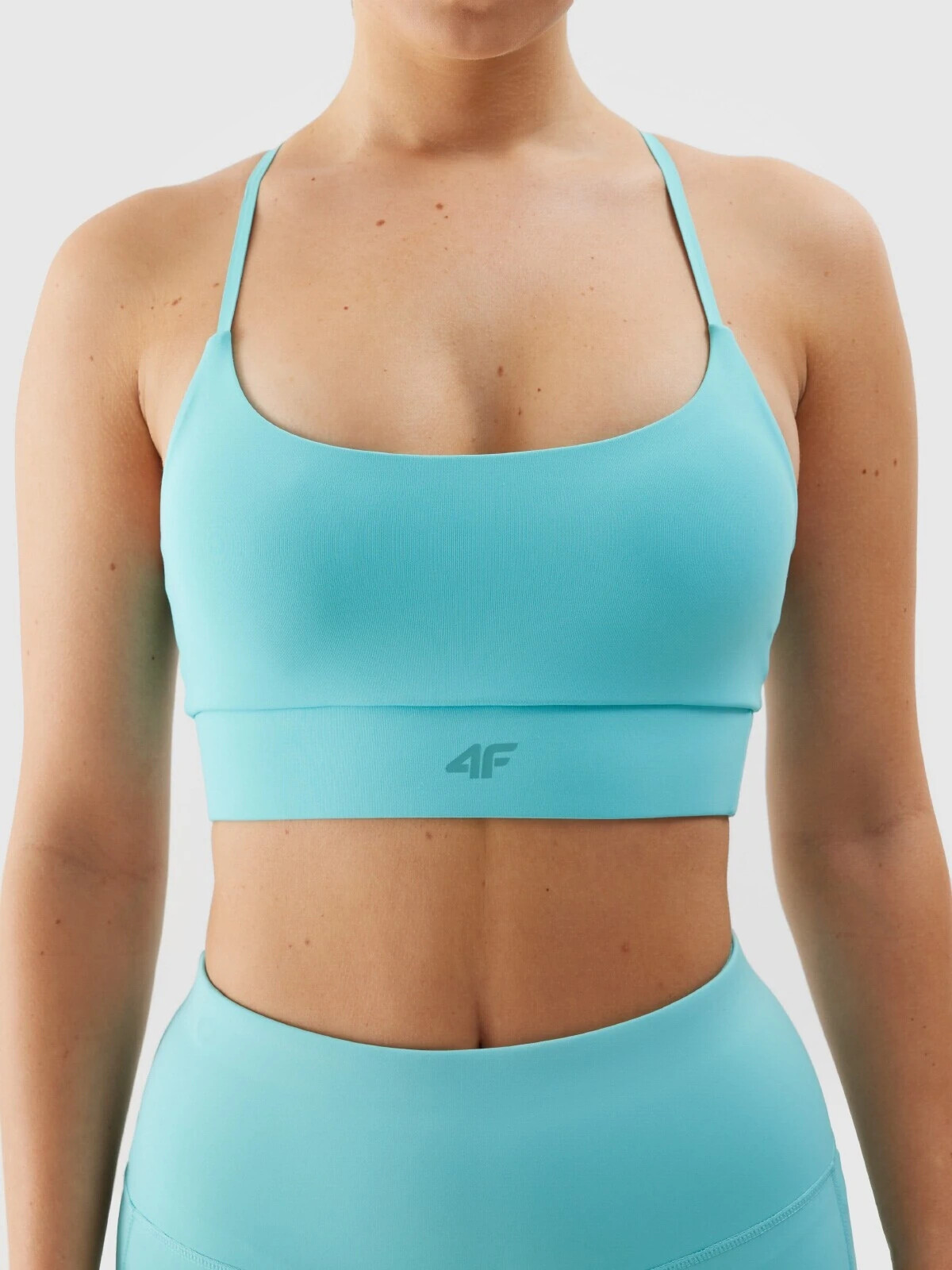 Women's 4F Low Support Sports Bra - Blue