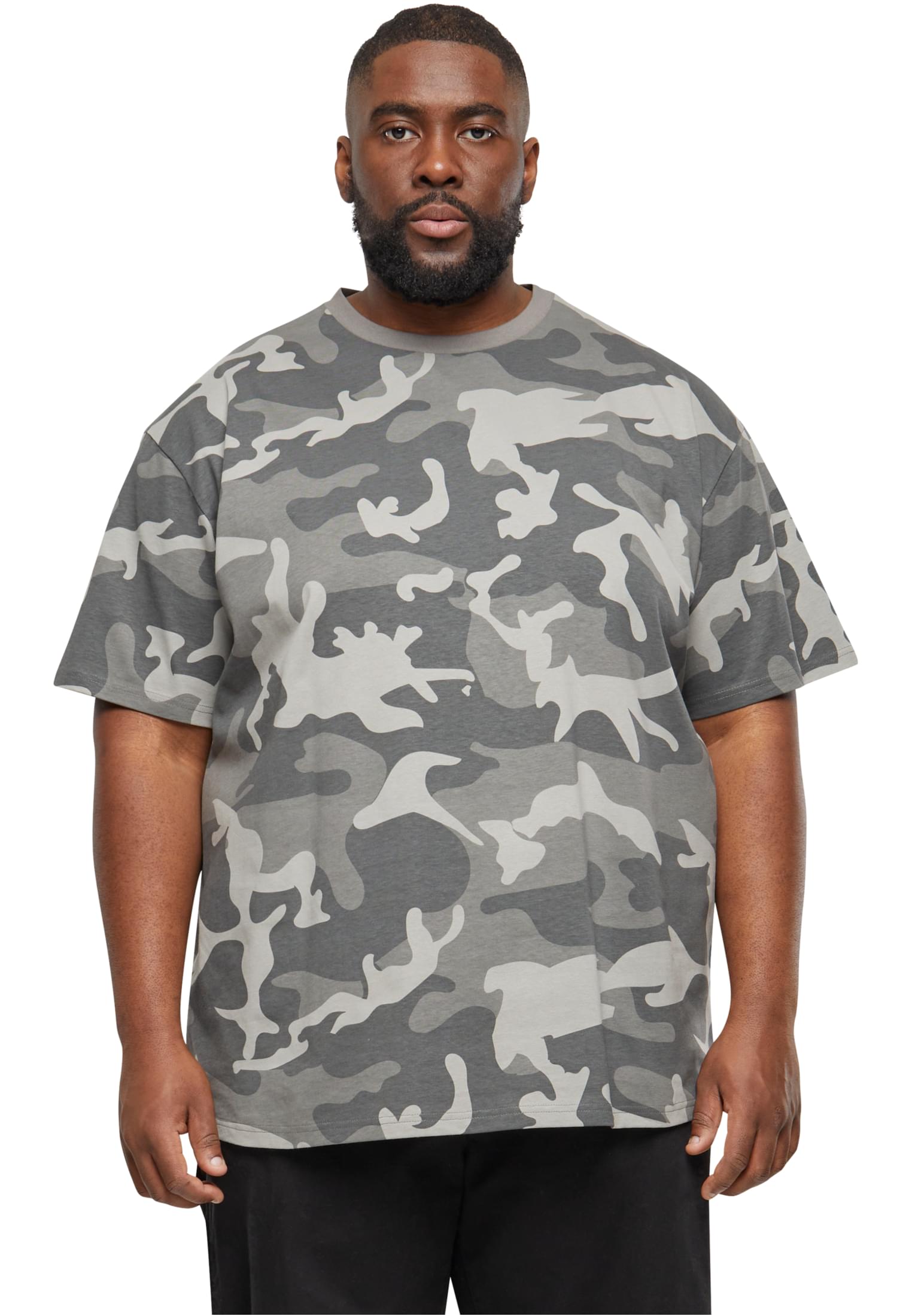 Men's T-shirt Oversized Simple Camo - camouflage
