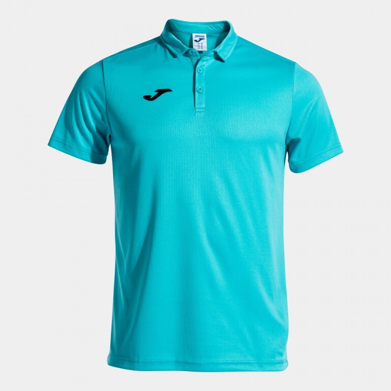 Men&#039;s Polo Shirt Joma Polo Shirt Hobby S/S Fluor Turquoise