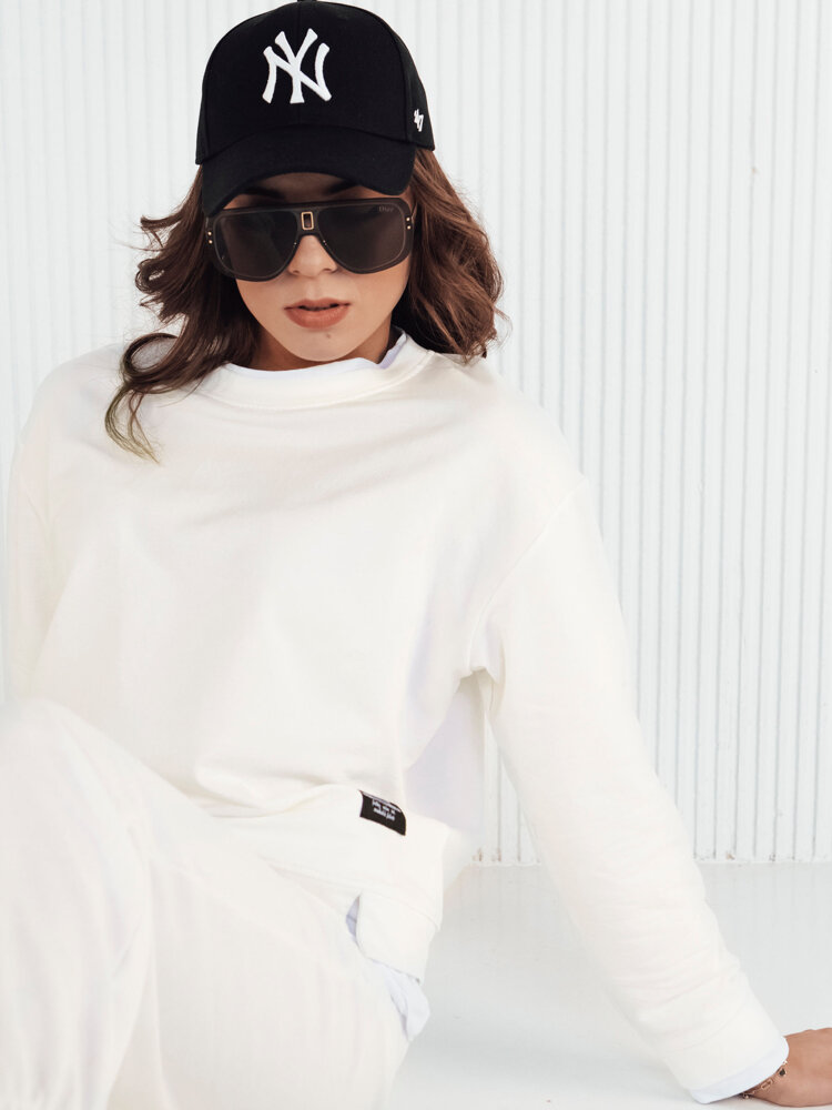 Bluza damska BASOL ecru Dstreet