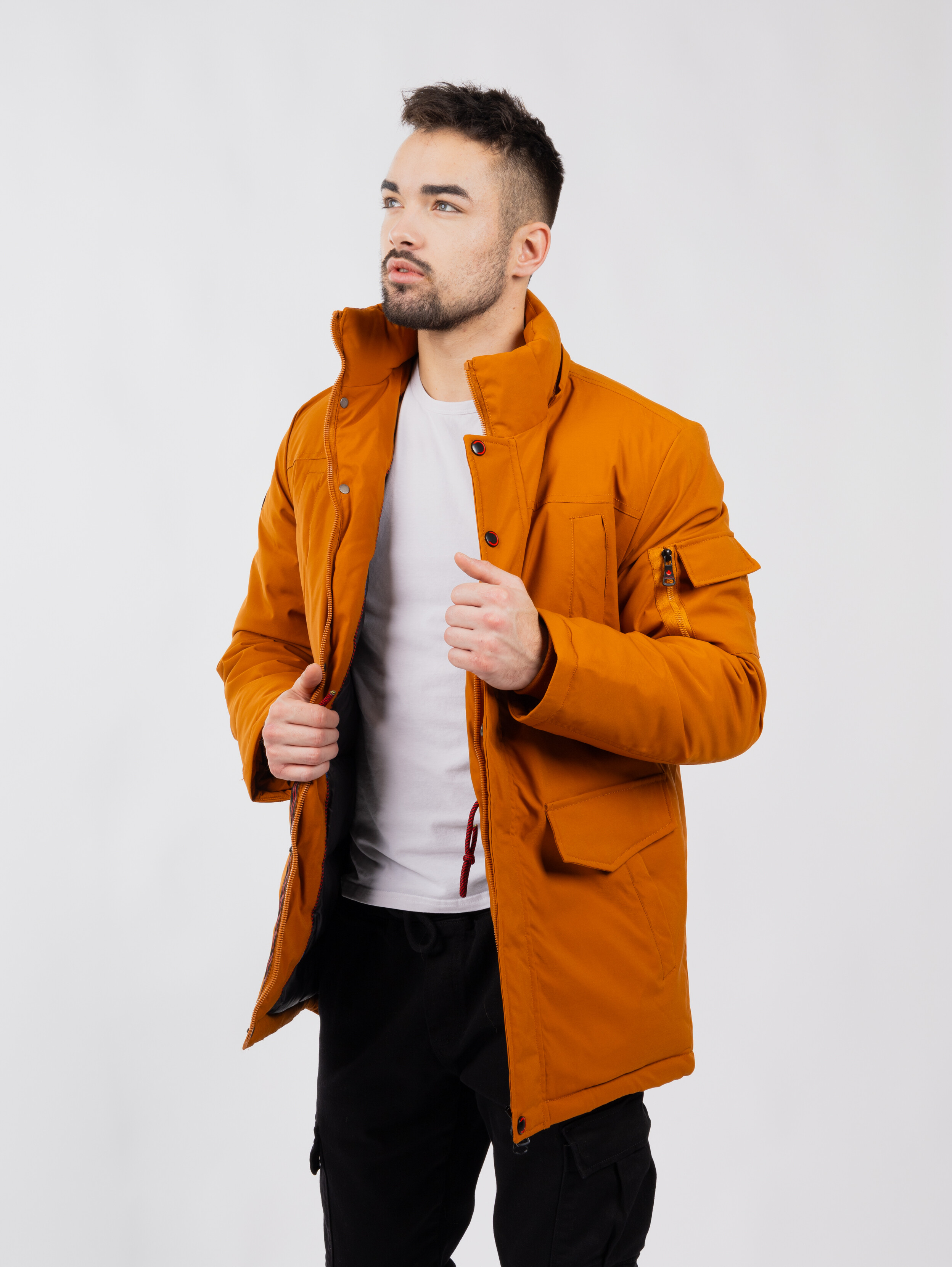 Geaca barbati, Glano