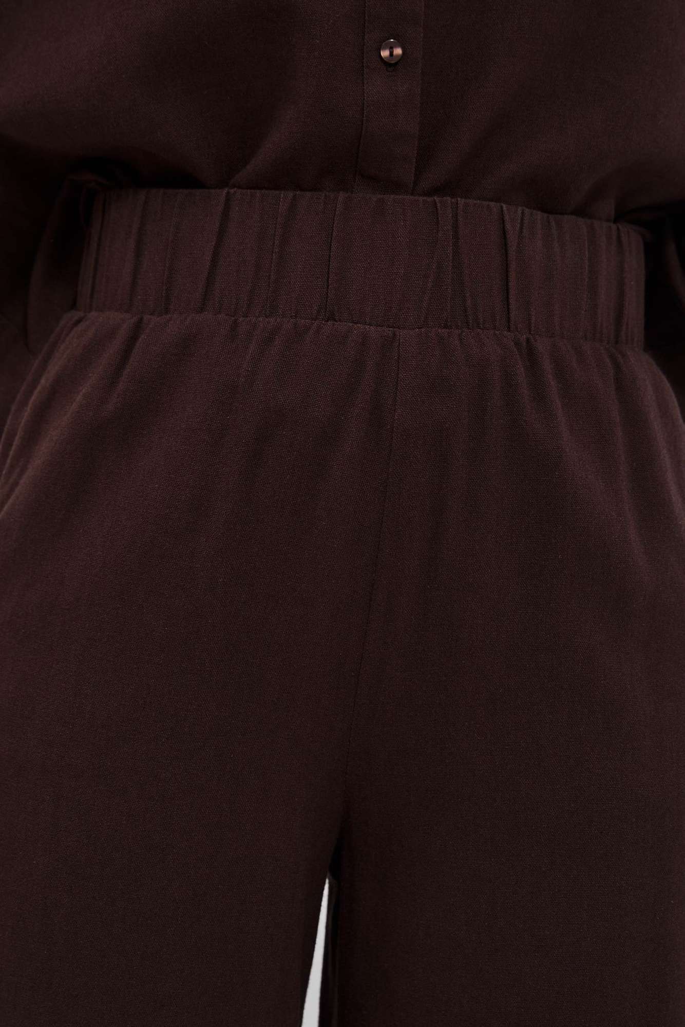 Marisse Women's Trousers L-Sp-4030 D.Oak