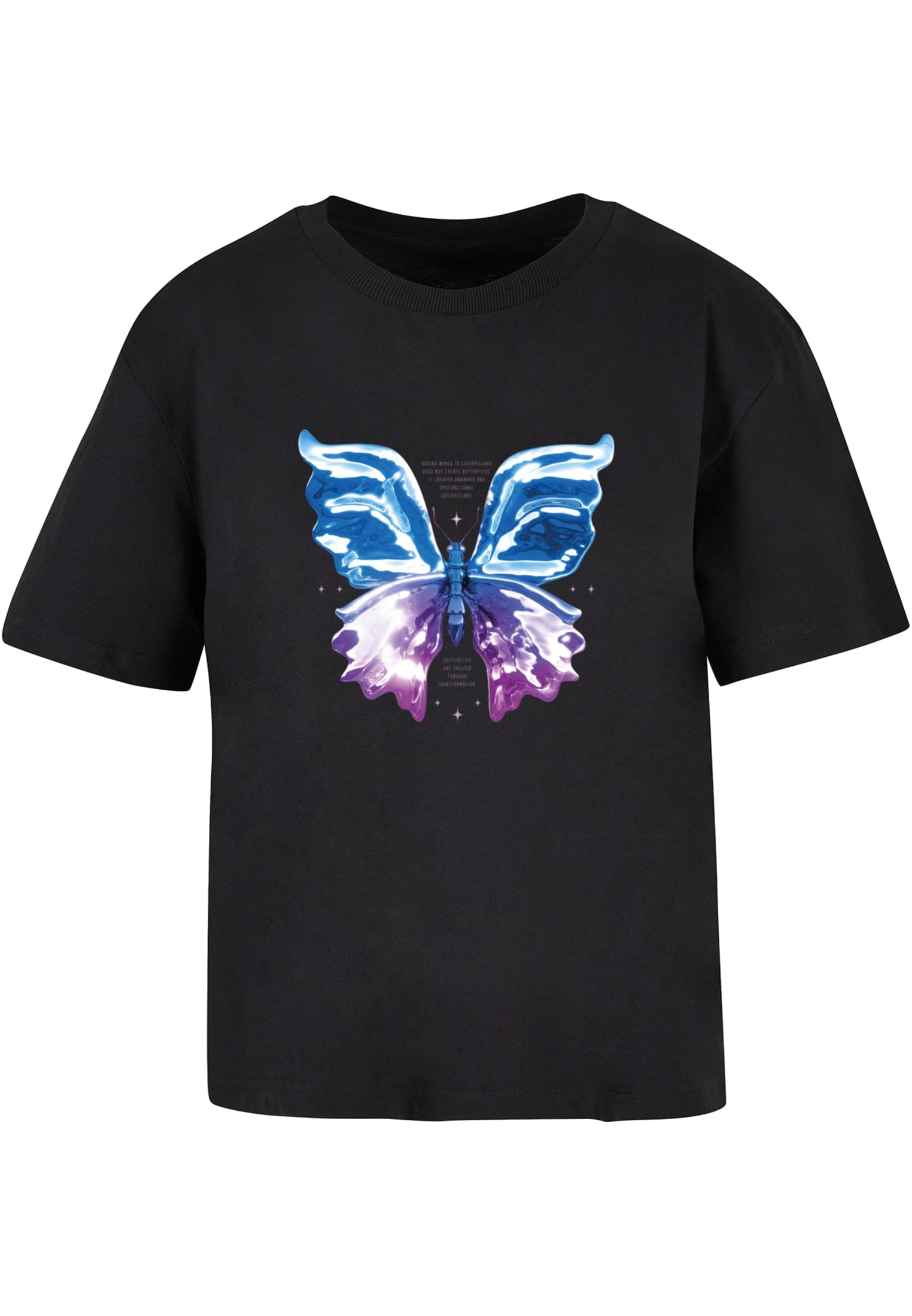 Dámské Tričko Chromed Butterfly Tee - černé