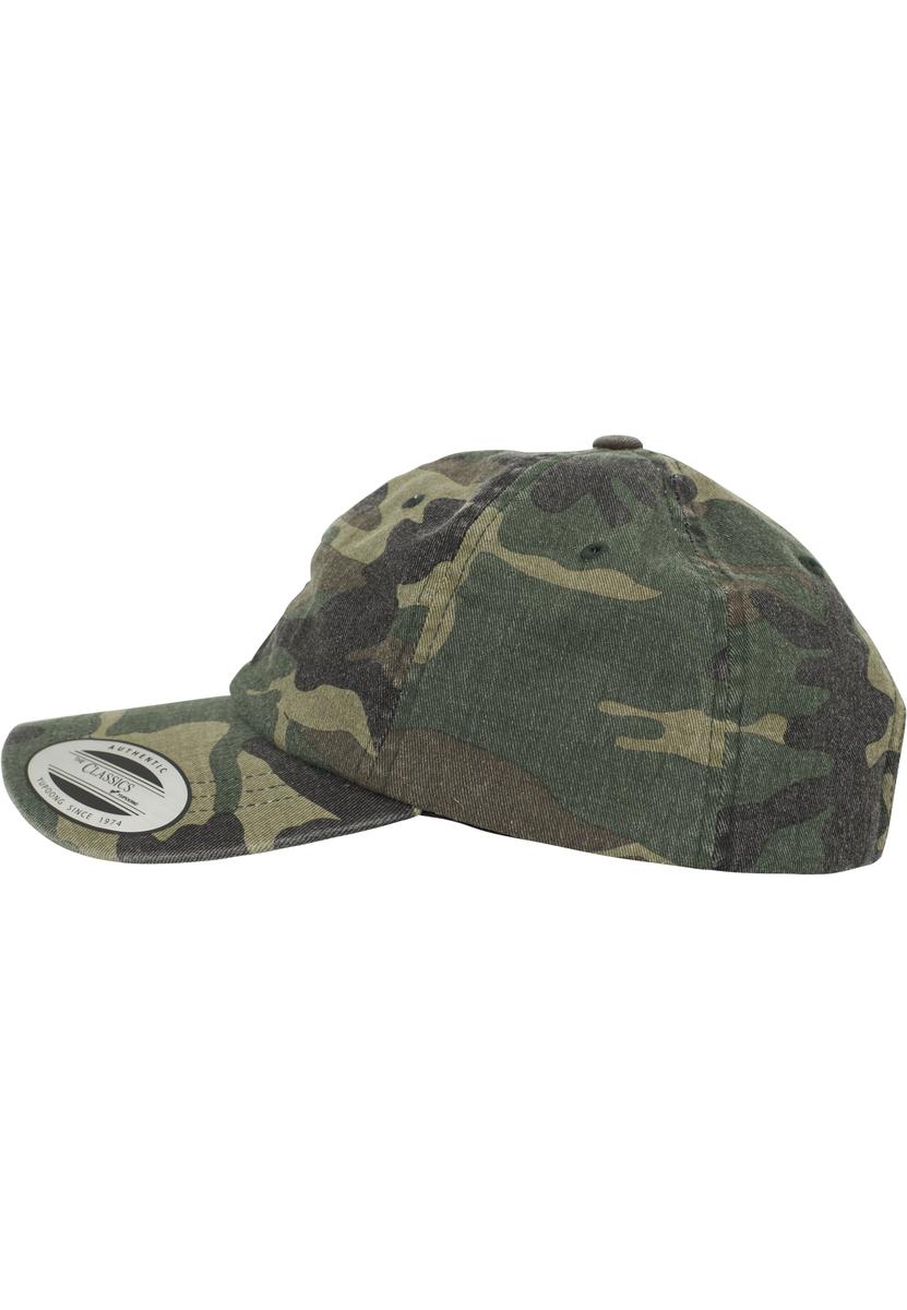 Profil redus Camo spălate Cap camo din lemn