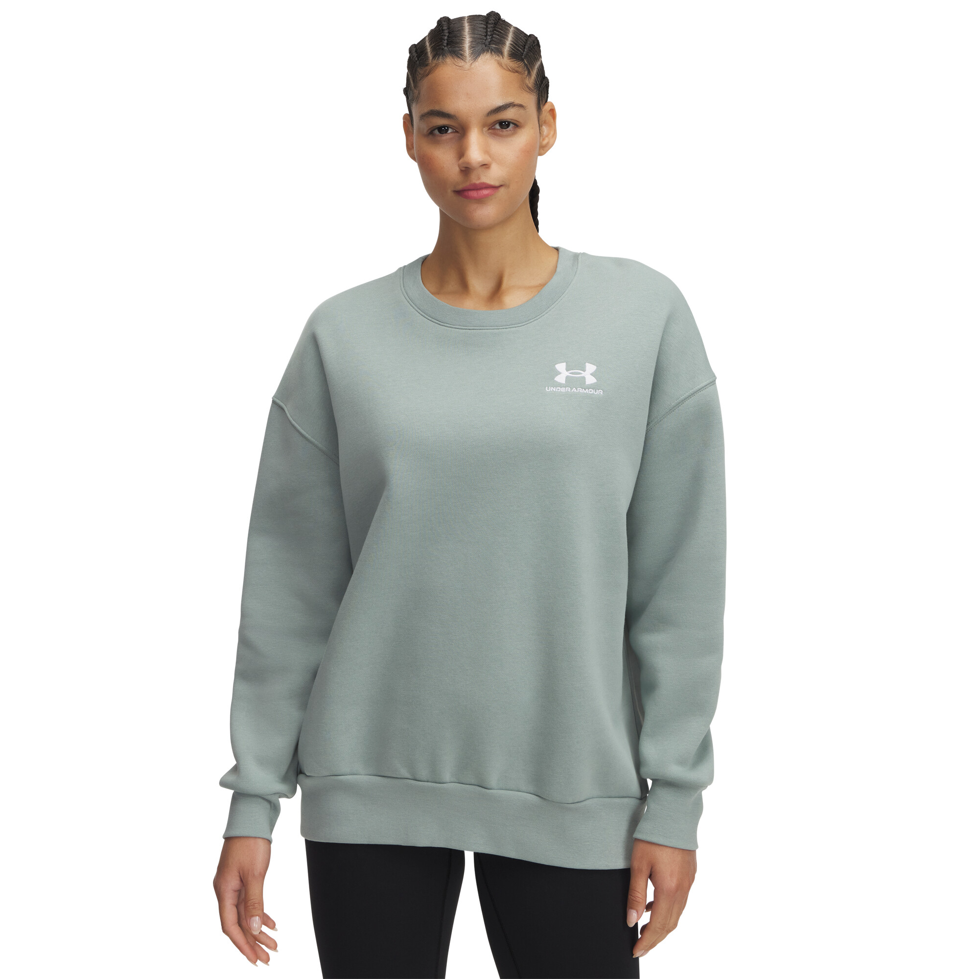 Women&#039;s Under Armour Icon Fleece OS Crew Sweatshirt