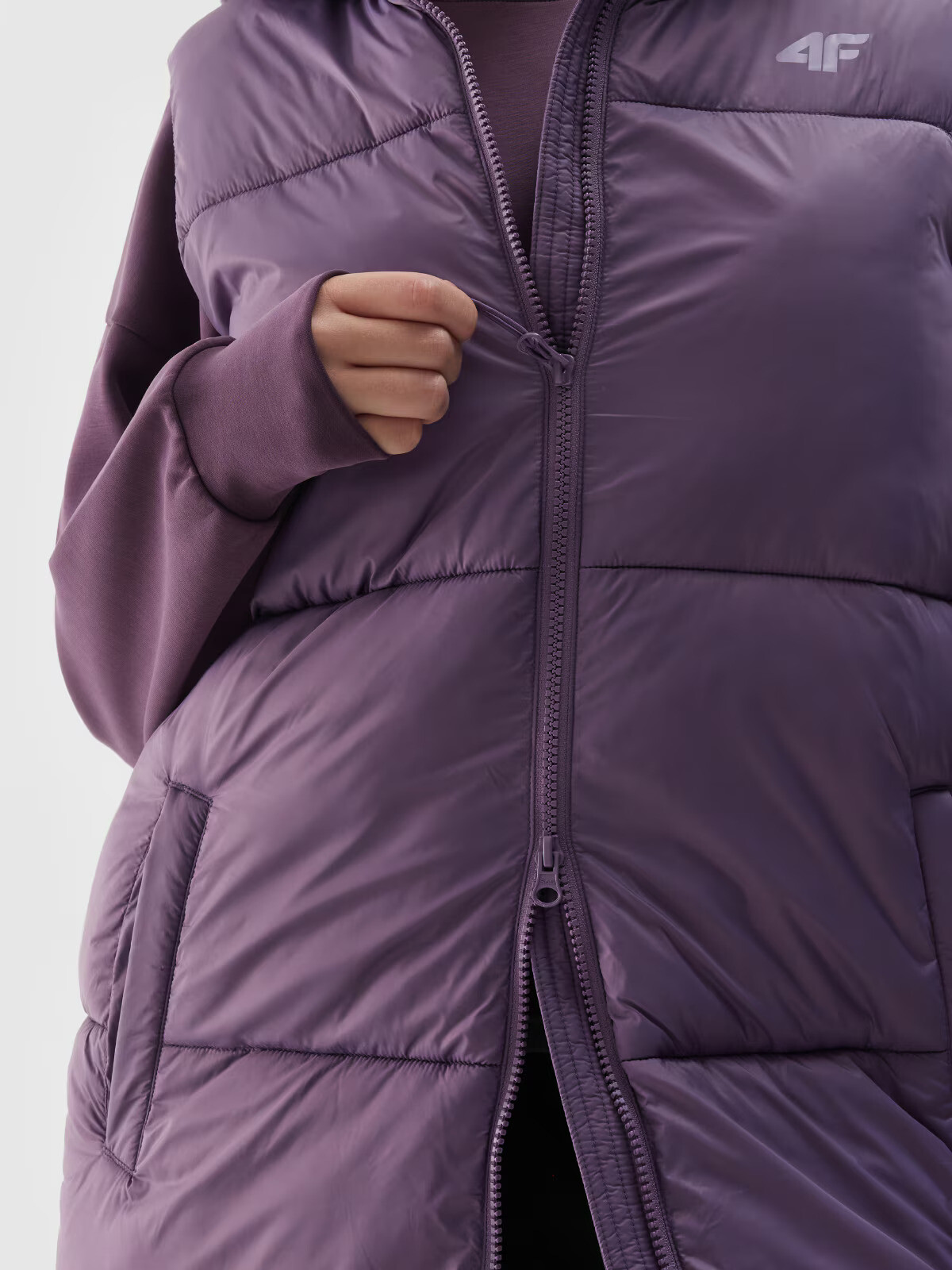 Women's down vest 4F