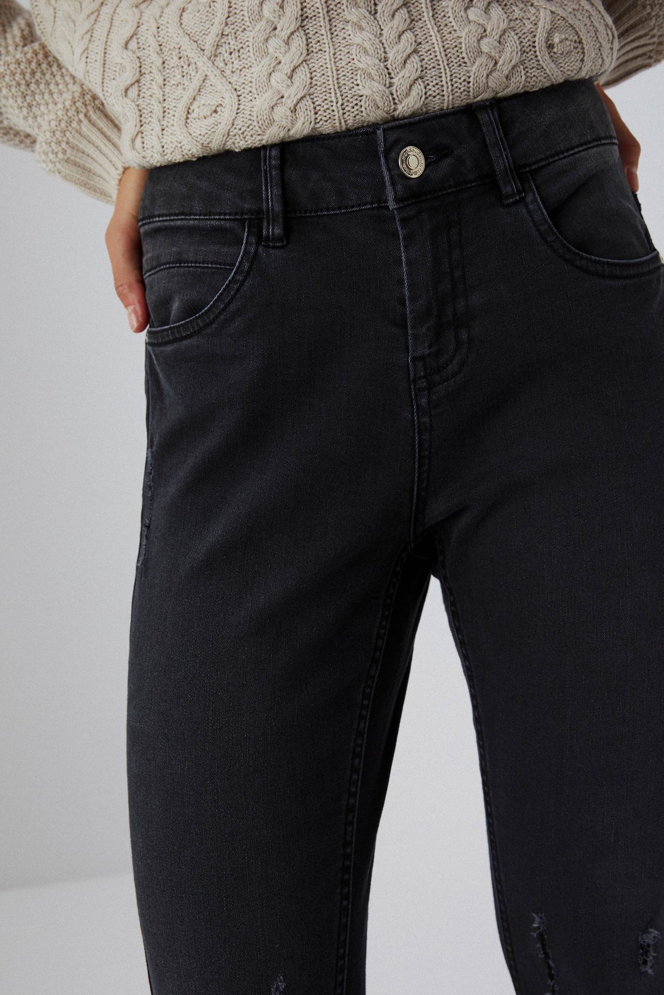 Blugi damă Moodo Graphite