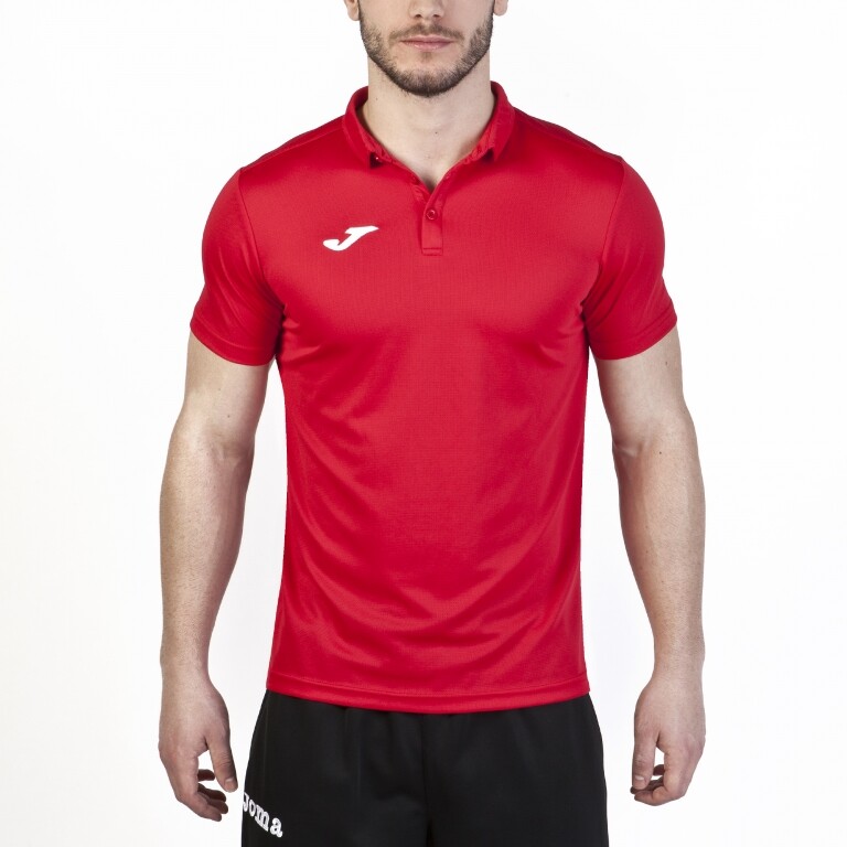 Men's polo shirt Joma Polo Shirt Hobby S/S Red