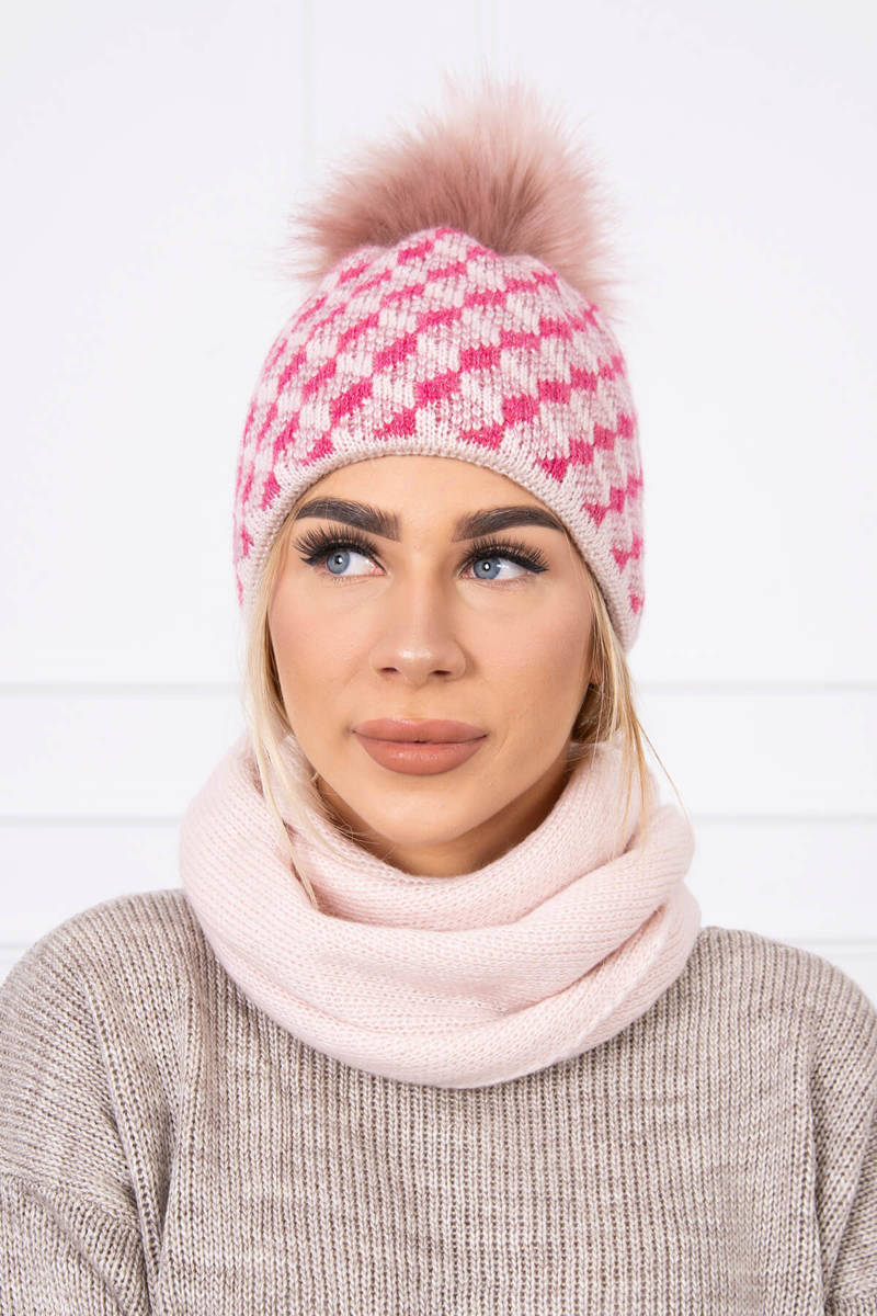 Women's set K155 powder pink