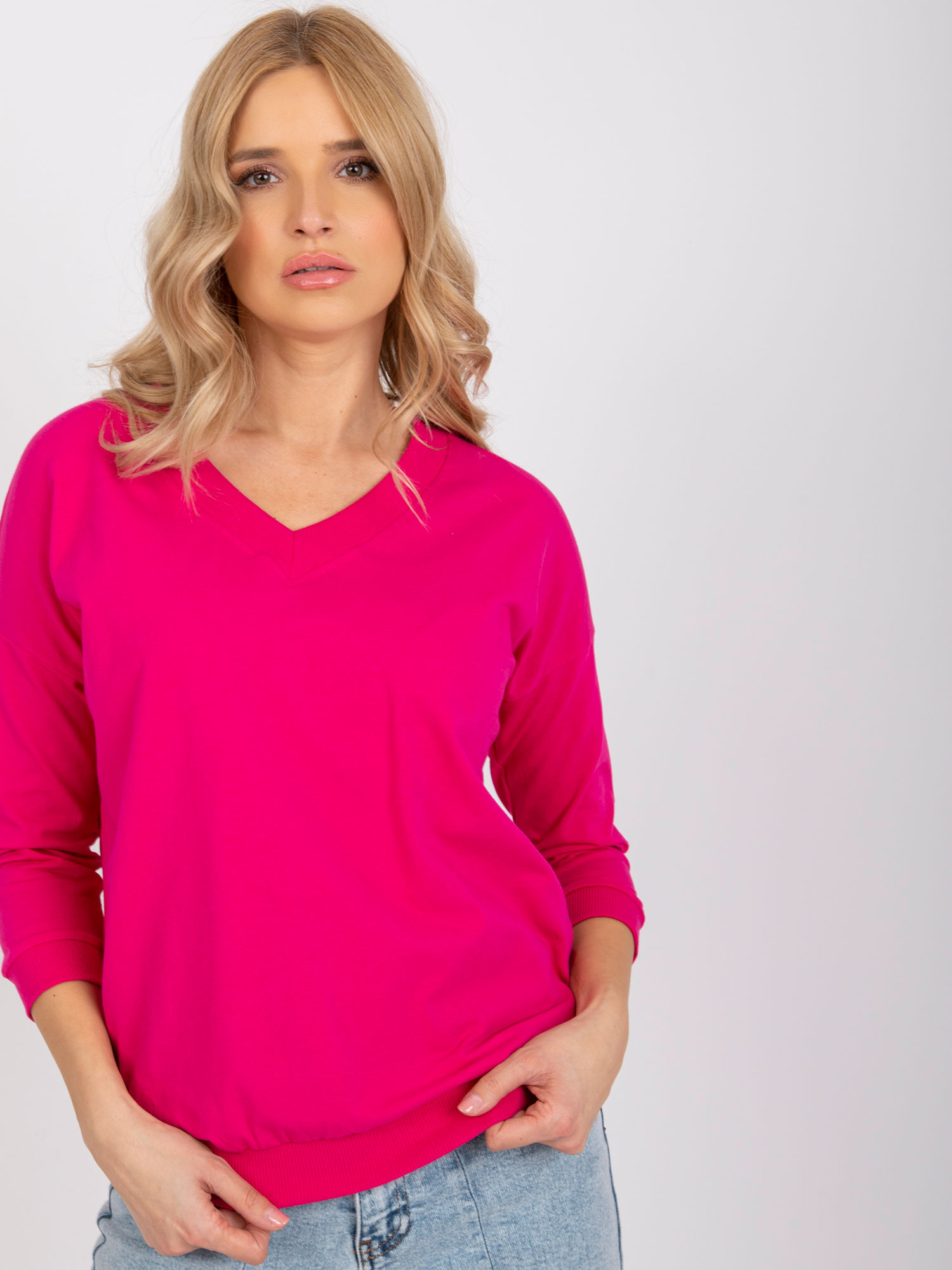 Blouse-RV-BZ-7542.41X-fuchsia