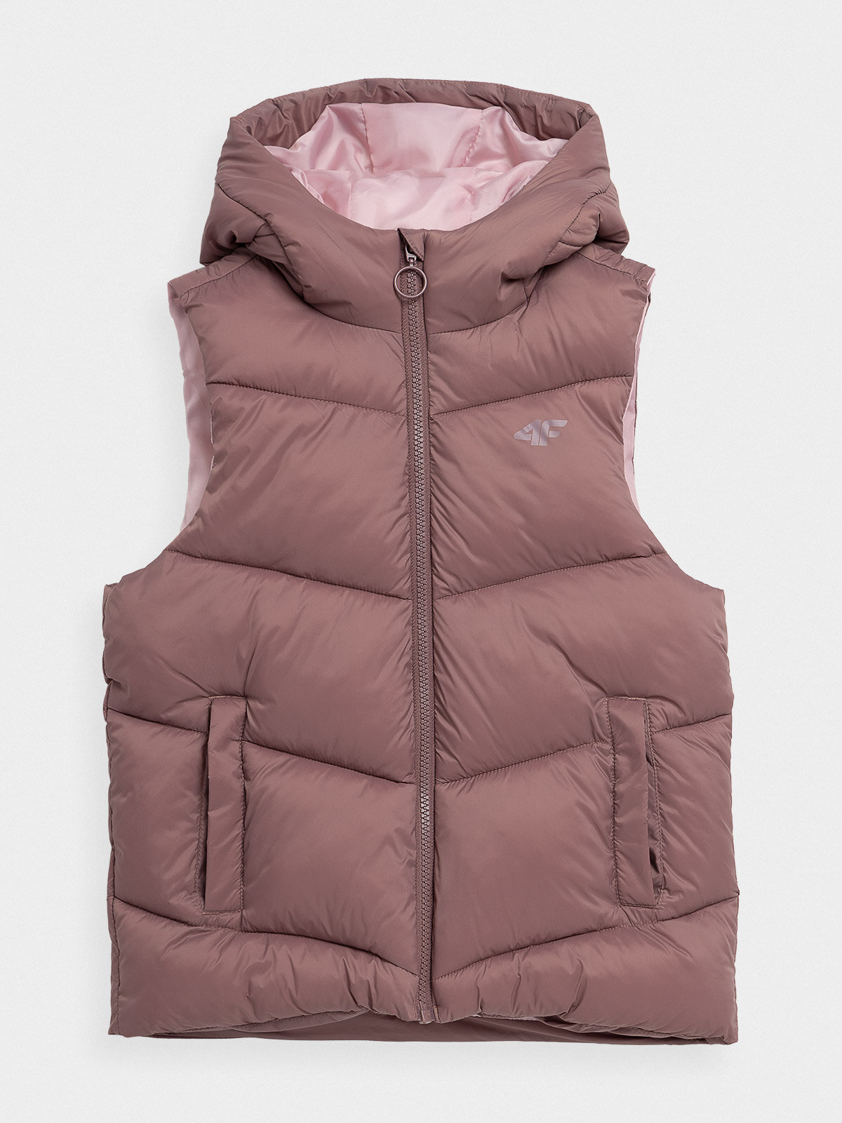 Girls' quilted vest