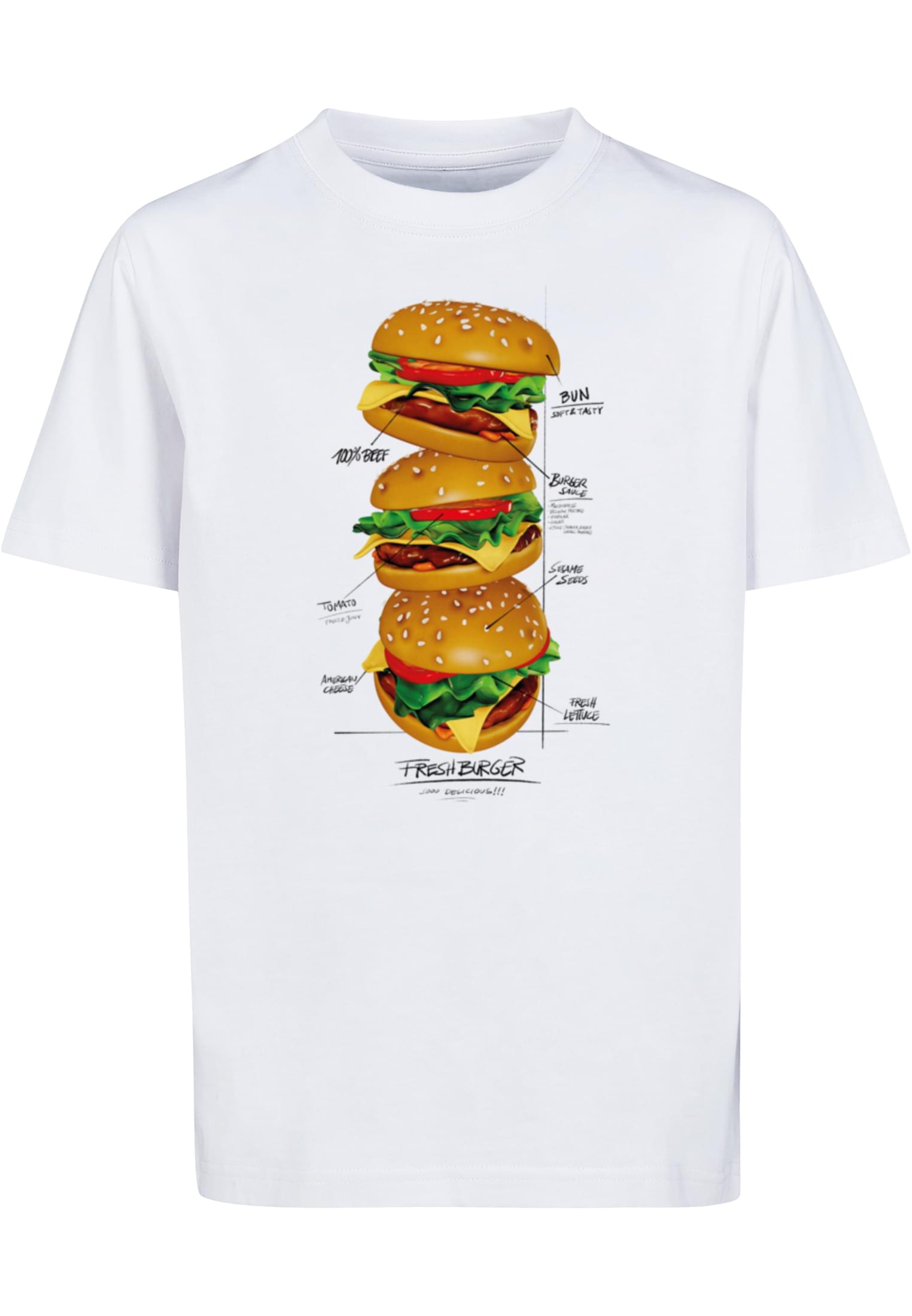 Children's T-shirtTriple Burger White