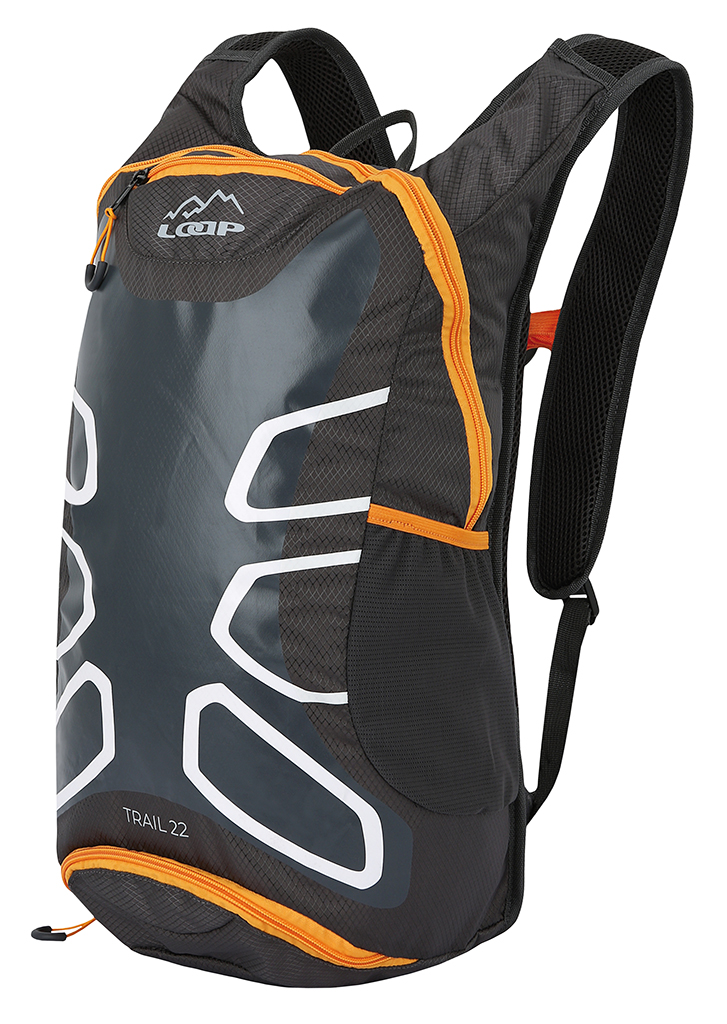 Cycling backpack LOAP TRAIL 22 Grey/Yellow