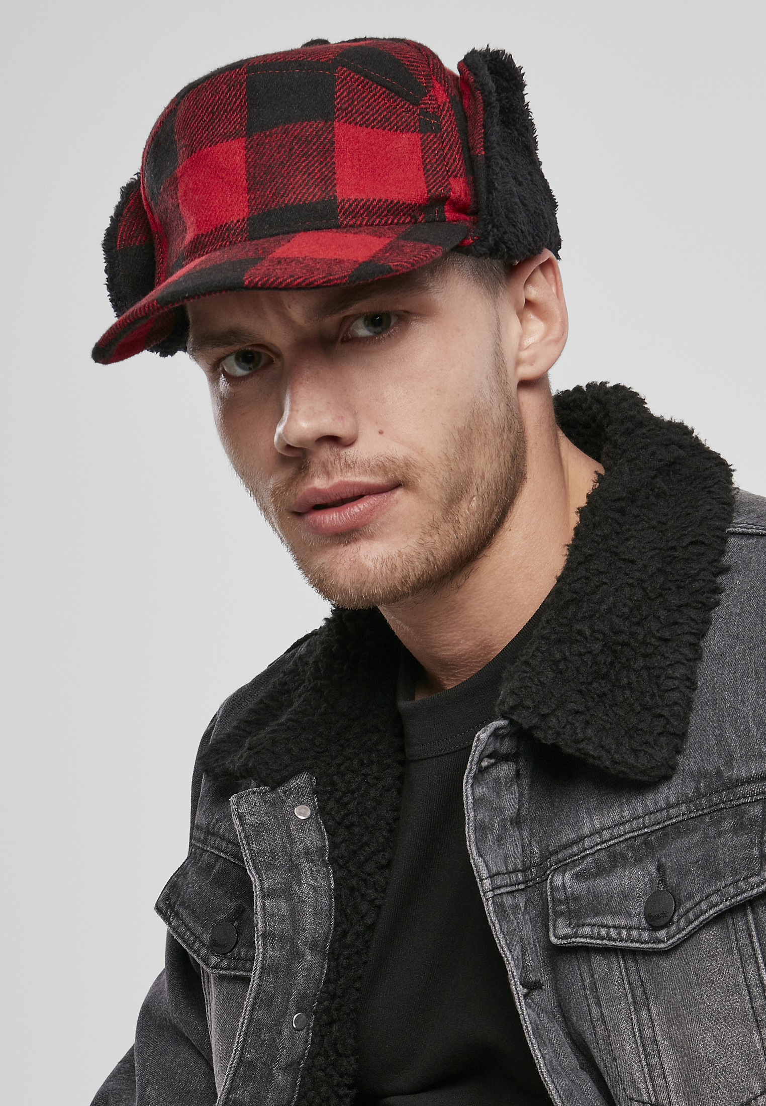 Lumberjack Winter Hat Red/Black