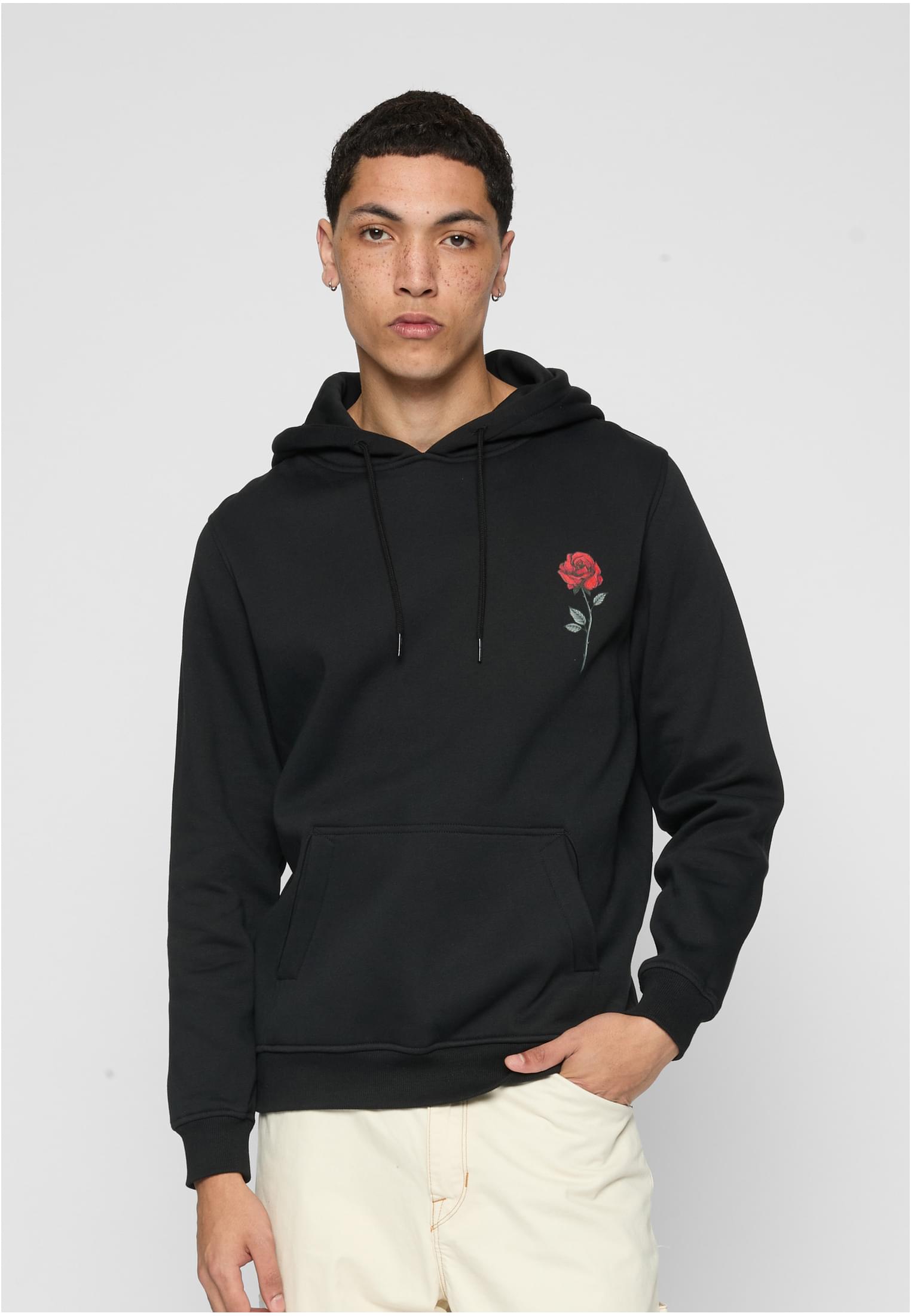 Wild Rose With Hood Black