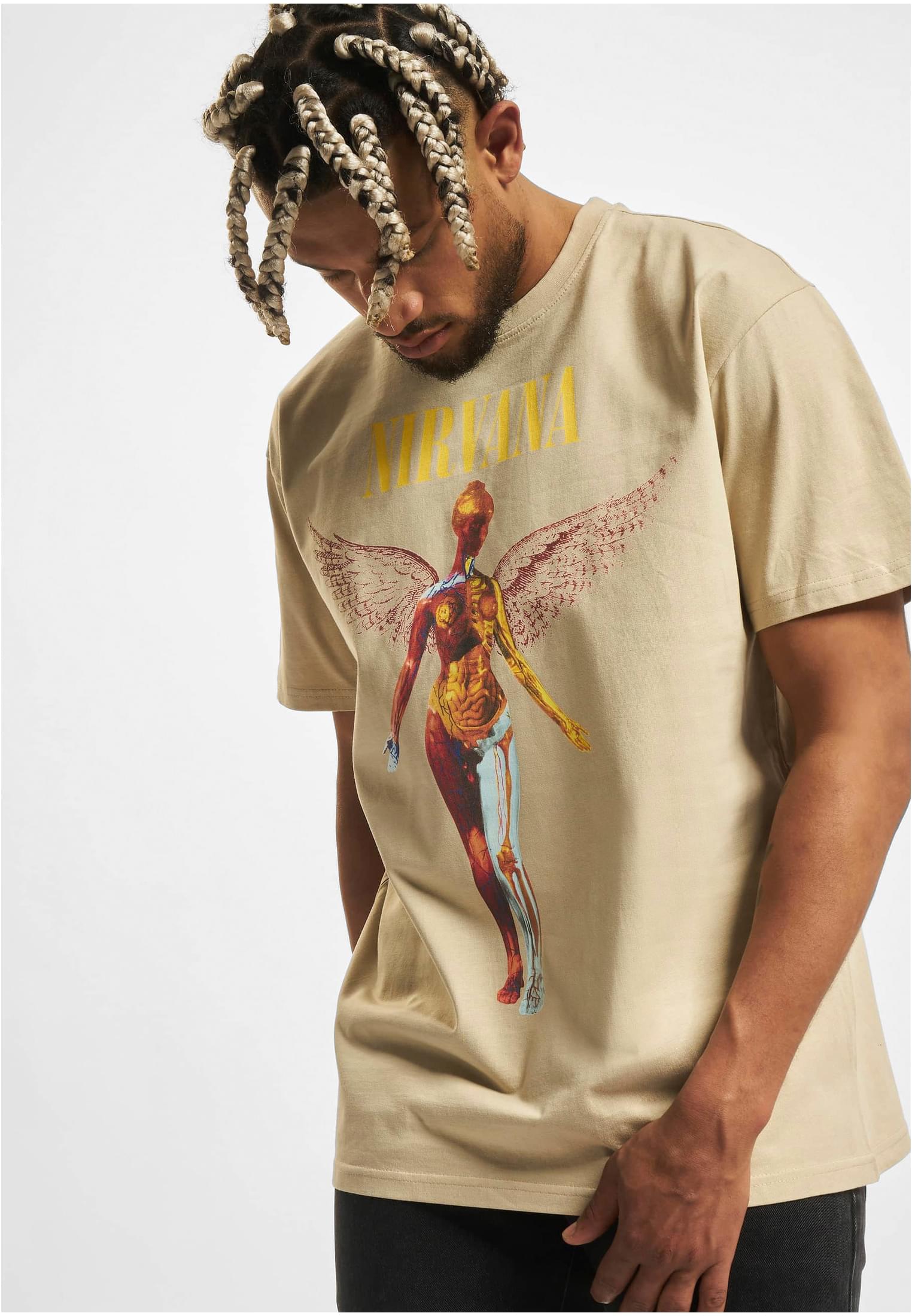 Men's T-shirt Nirvana - beige