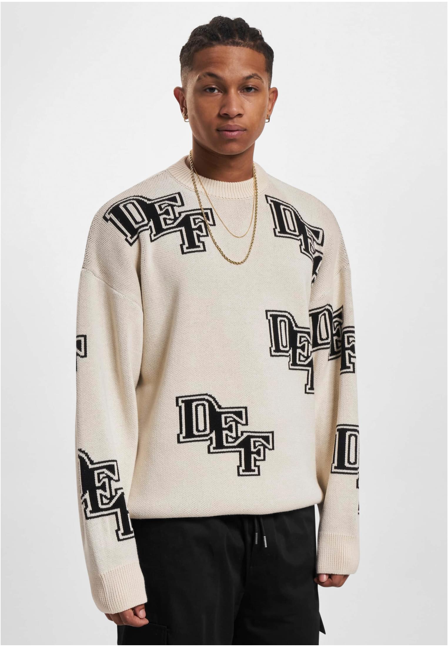 Mens sweater Knit black