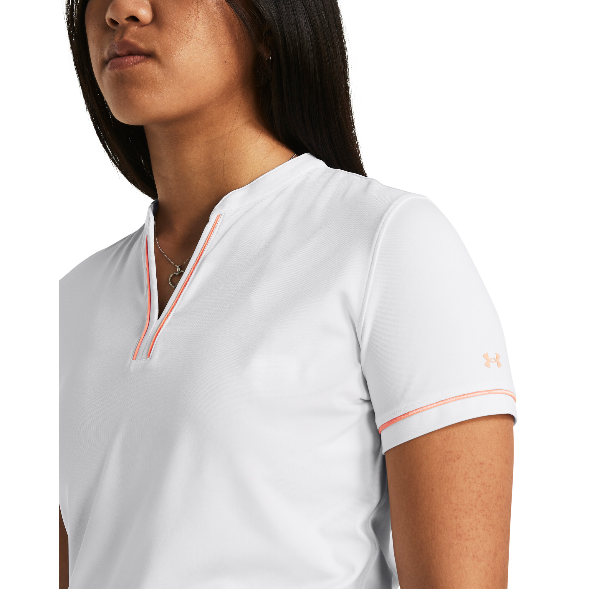 UA Playoff 3.0 Novelty Polo-WHT