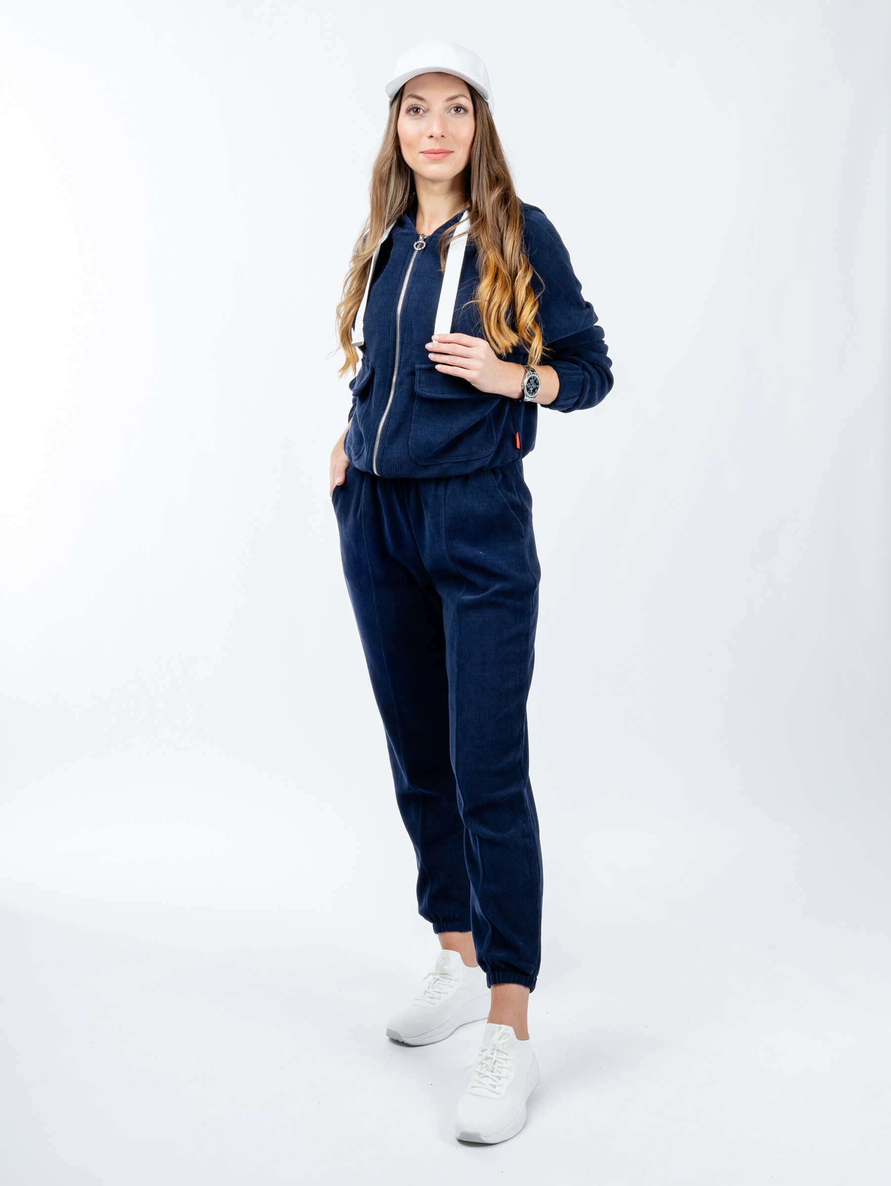 Women&#039;s tracksuit GLANO - dark blue