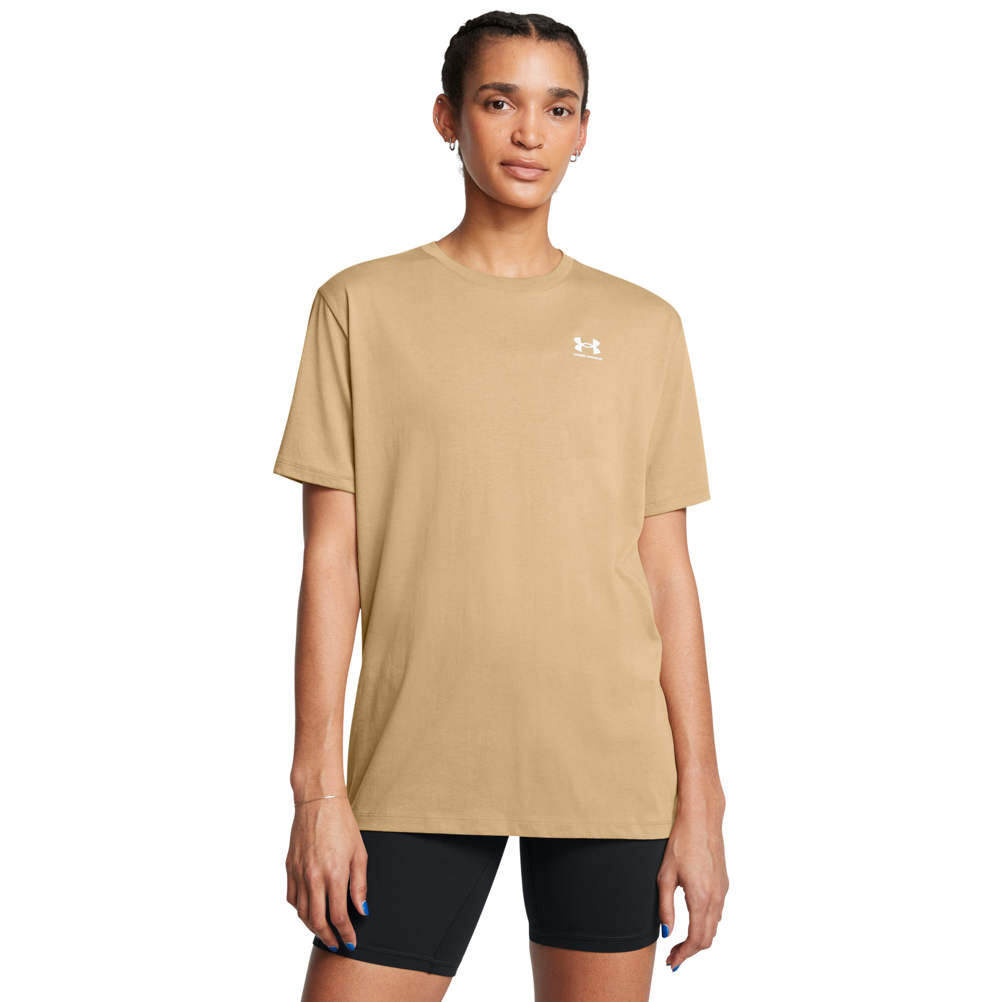 Womens T-shirt Under Armour W BFOS LOGO TEE SS