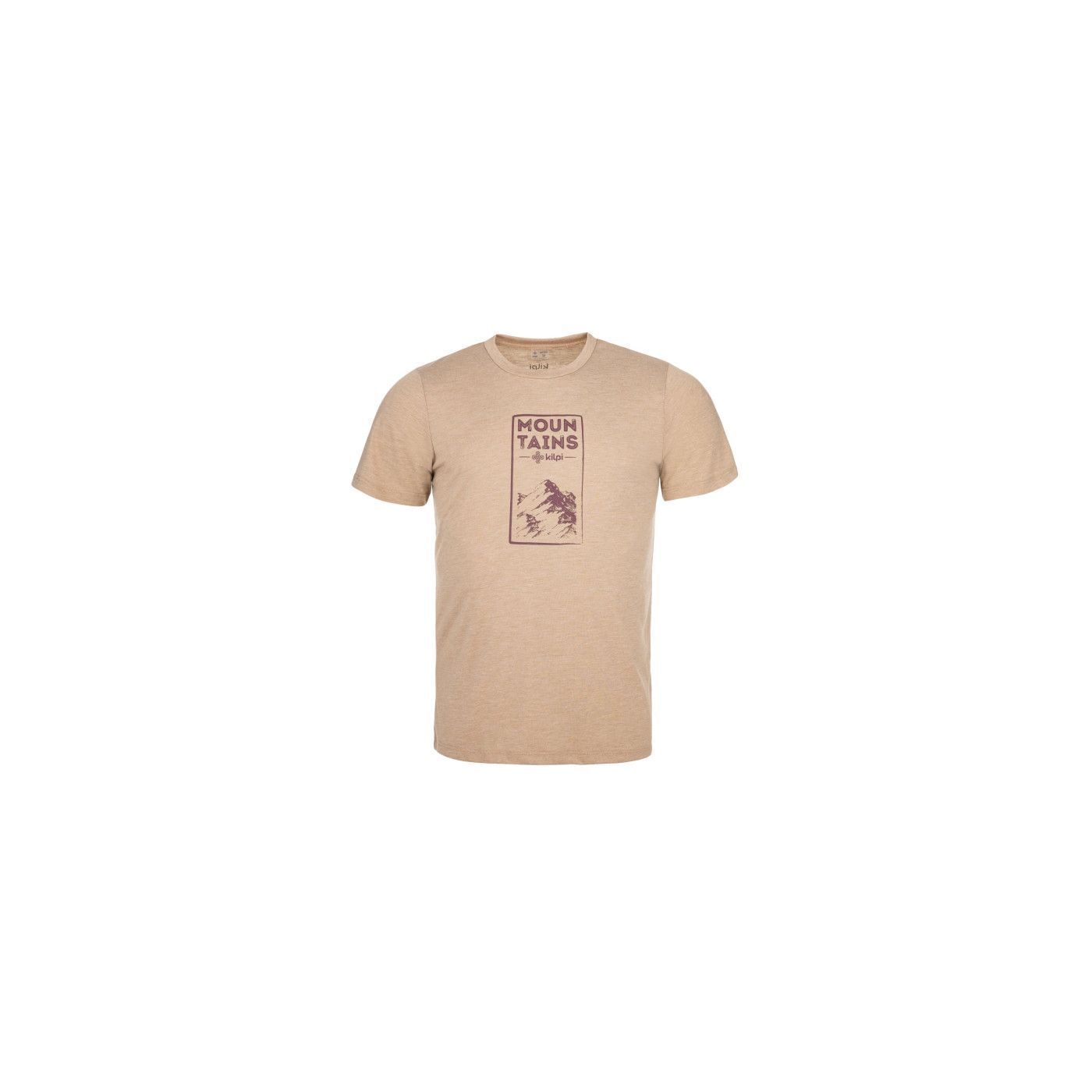 Levně Pánské outdoorové triko Kilpi GAROVE-M béžové