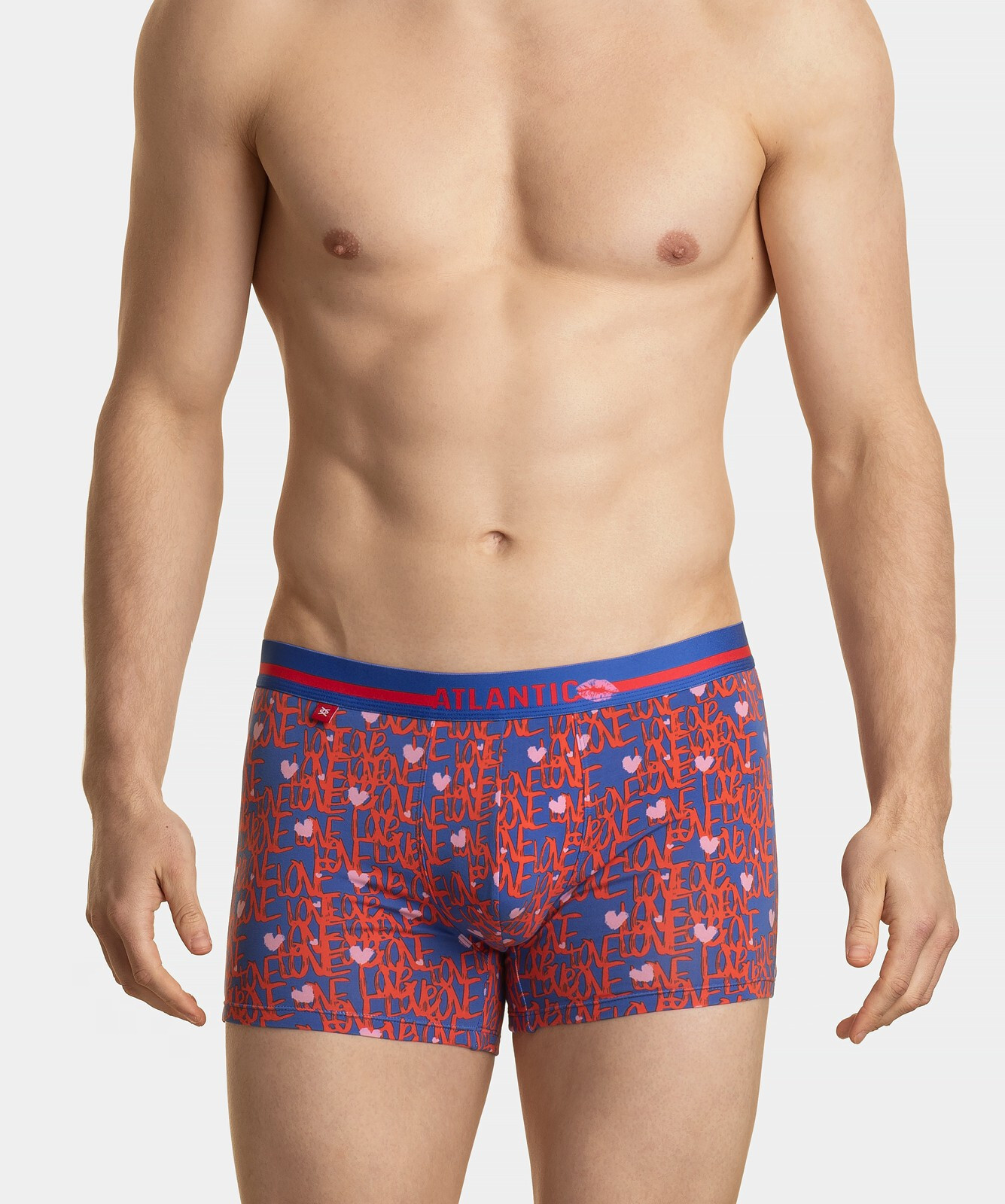 Men&#039;s Boxers ATLANTIC 2Pack - Blue/Red