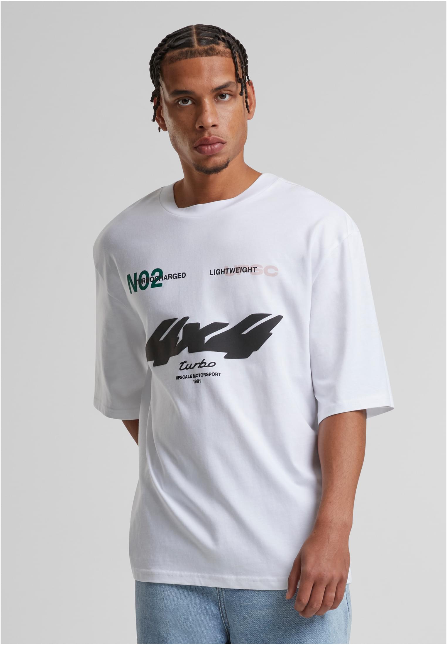 Men's T-shirt Motorsport White