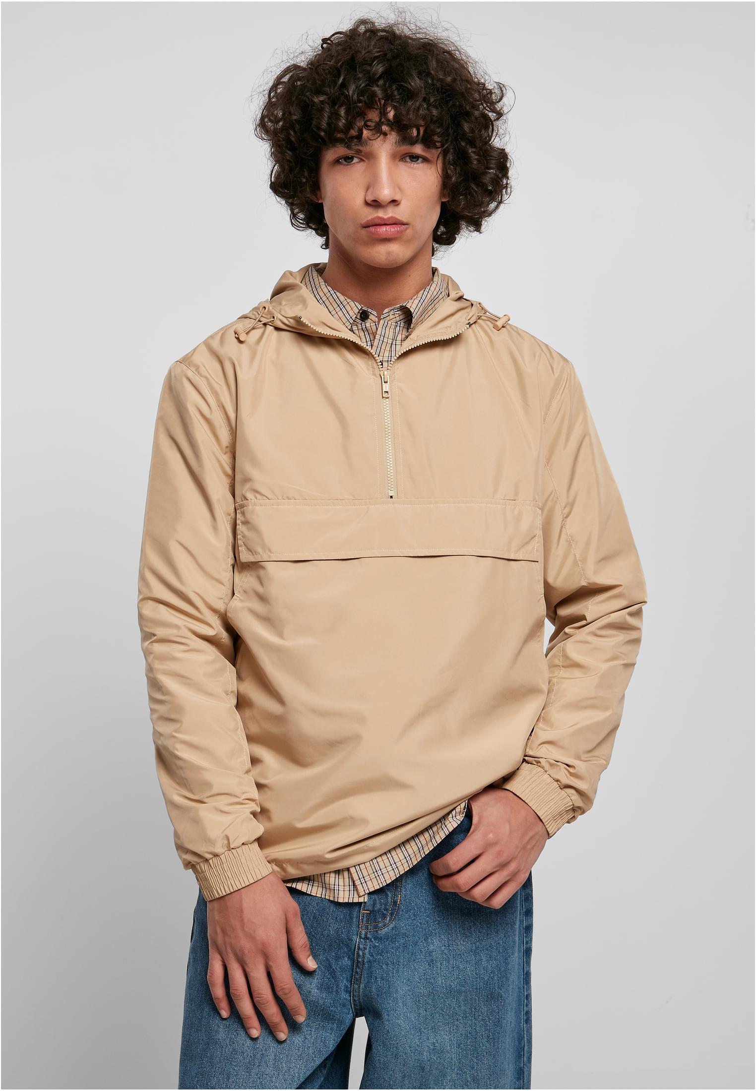 Basic Pull Over Jacket Unionbeige