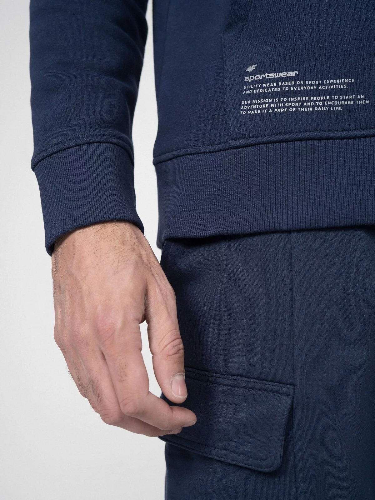 Men&#039;s Cotton Sweatshirt 4F