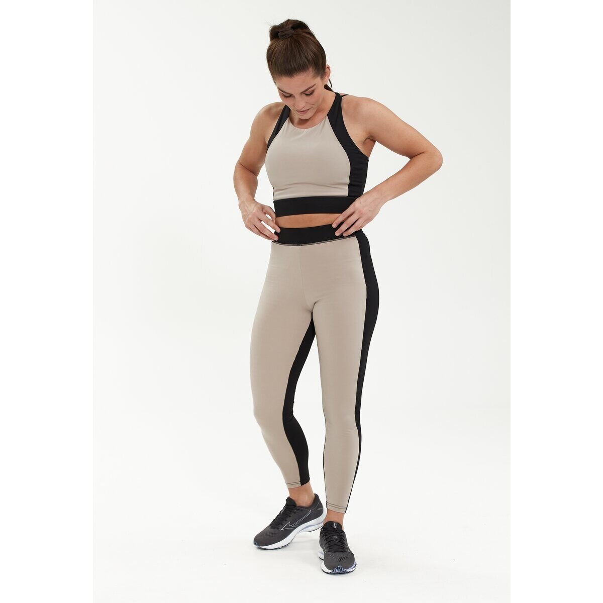 Women's elastic leggings Endurance Gaciao W Tights