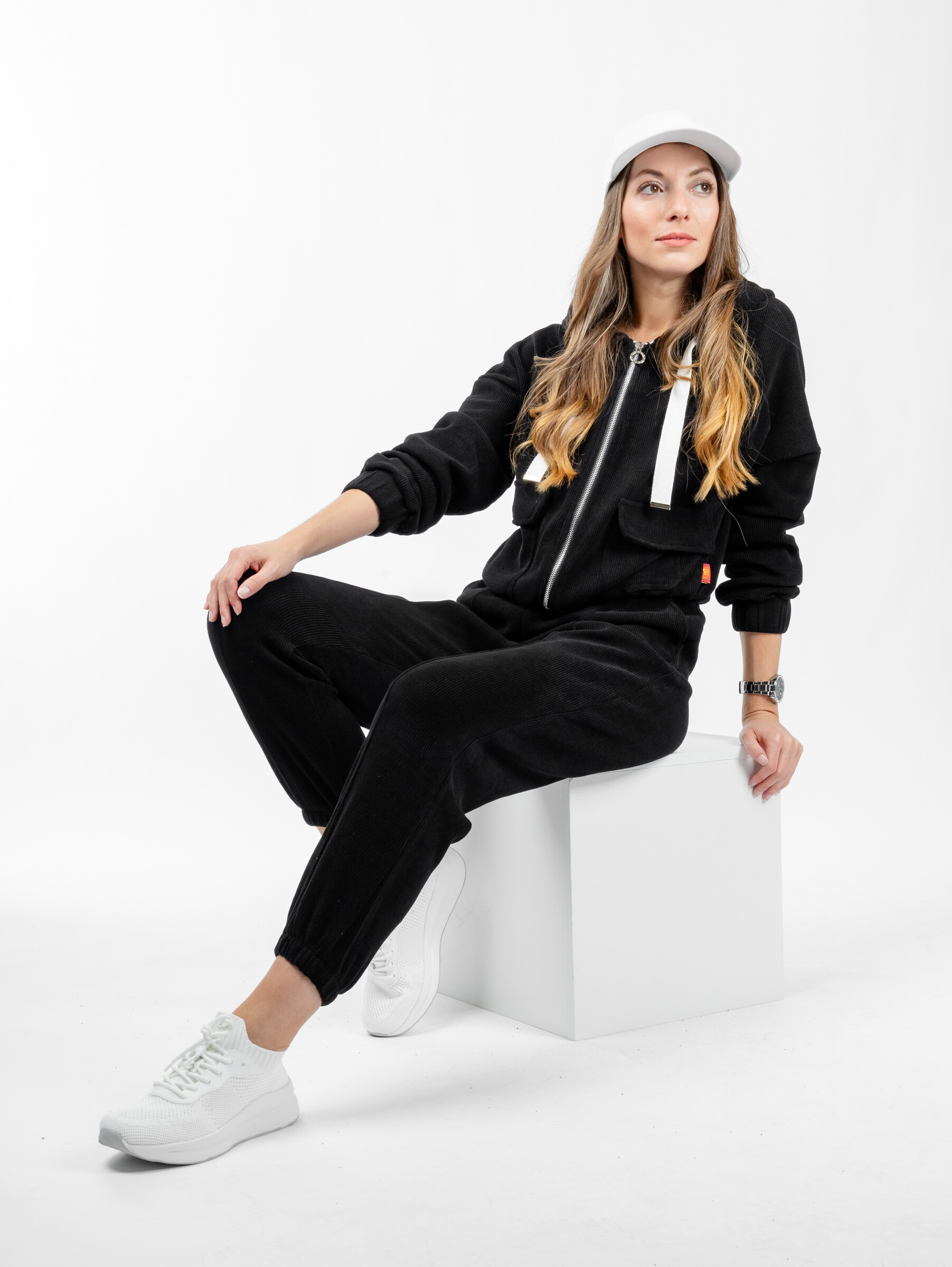 GLANO Women&#039;s Tracksuit - Black