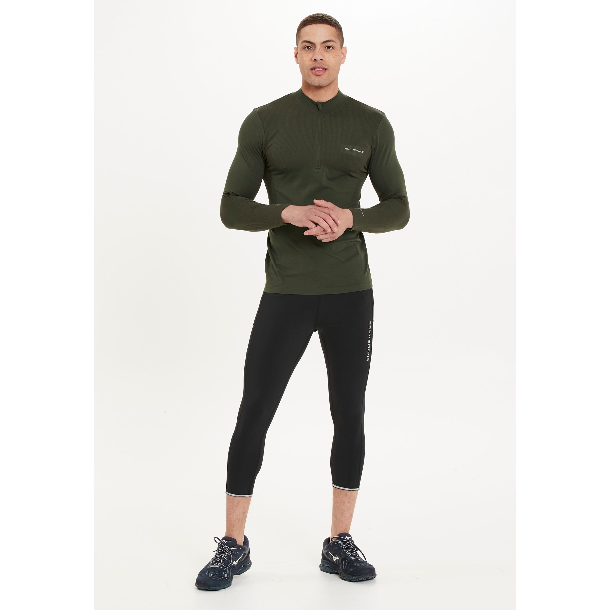 Men's Endurance Energy M 3/4 Tights Running Leggings