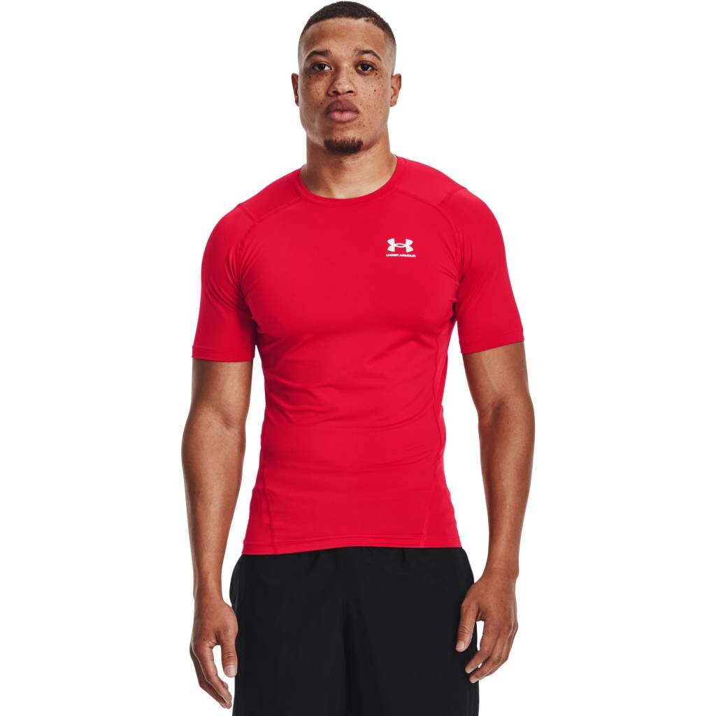 Men's Compression Shirt Under Armour HG Armour Comp SS - Red