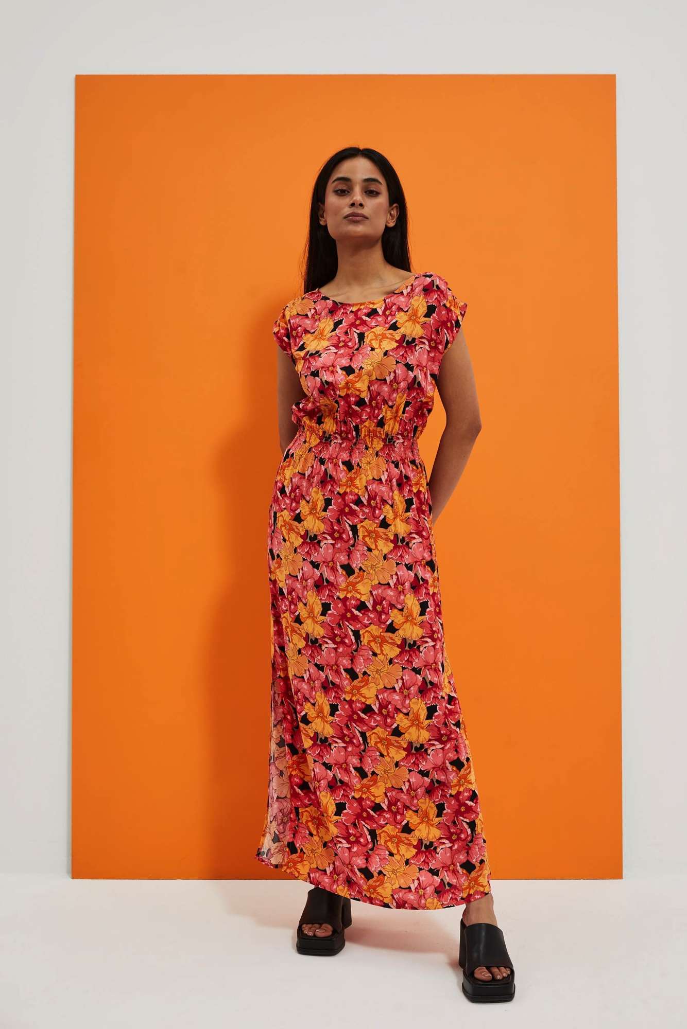 Marisse Women's Dress L-Su-4049 Honey