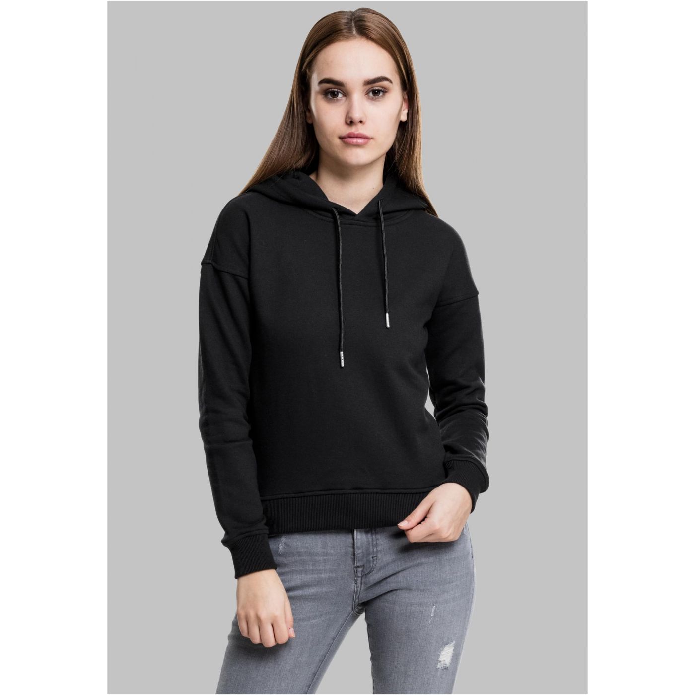 Women's Black Hooded Jacket