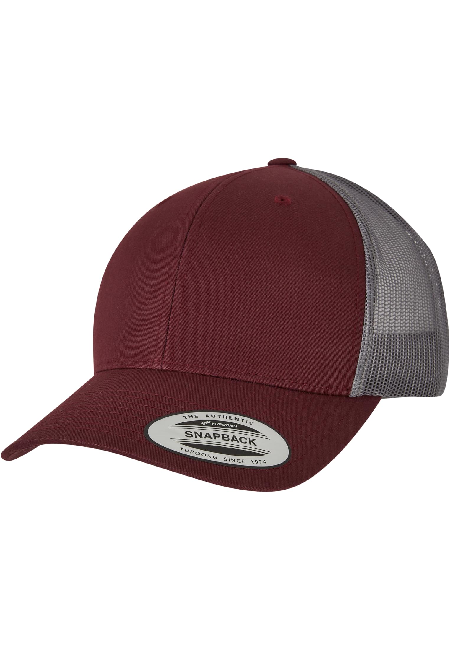 Retro Trucker 2-Tone Maroon/grey