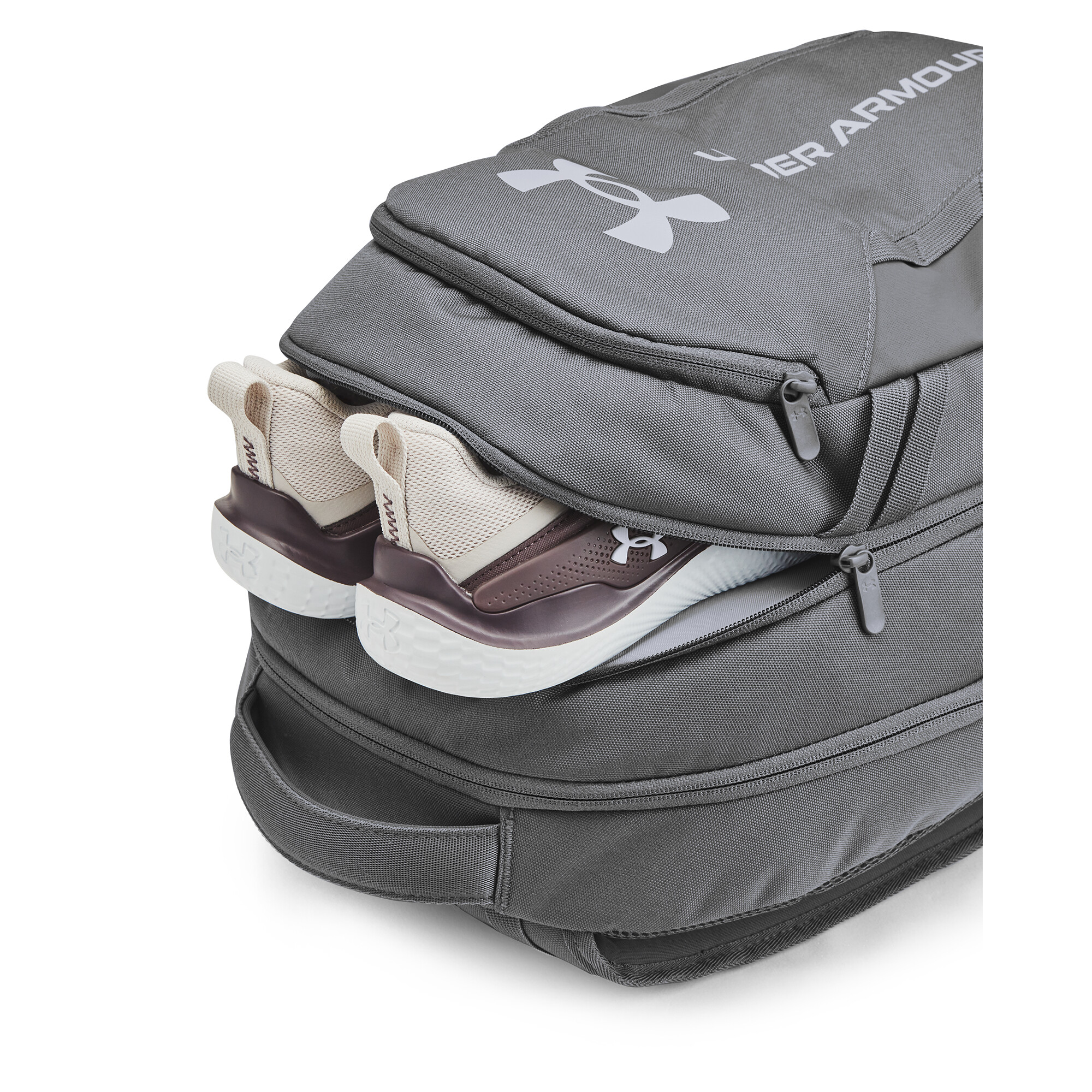 UA Hustle 6.0 Backpack-GRY